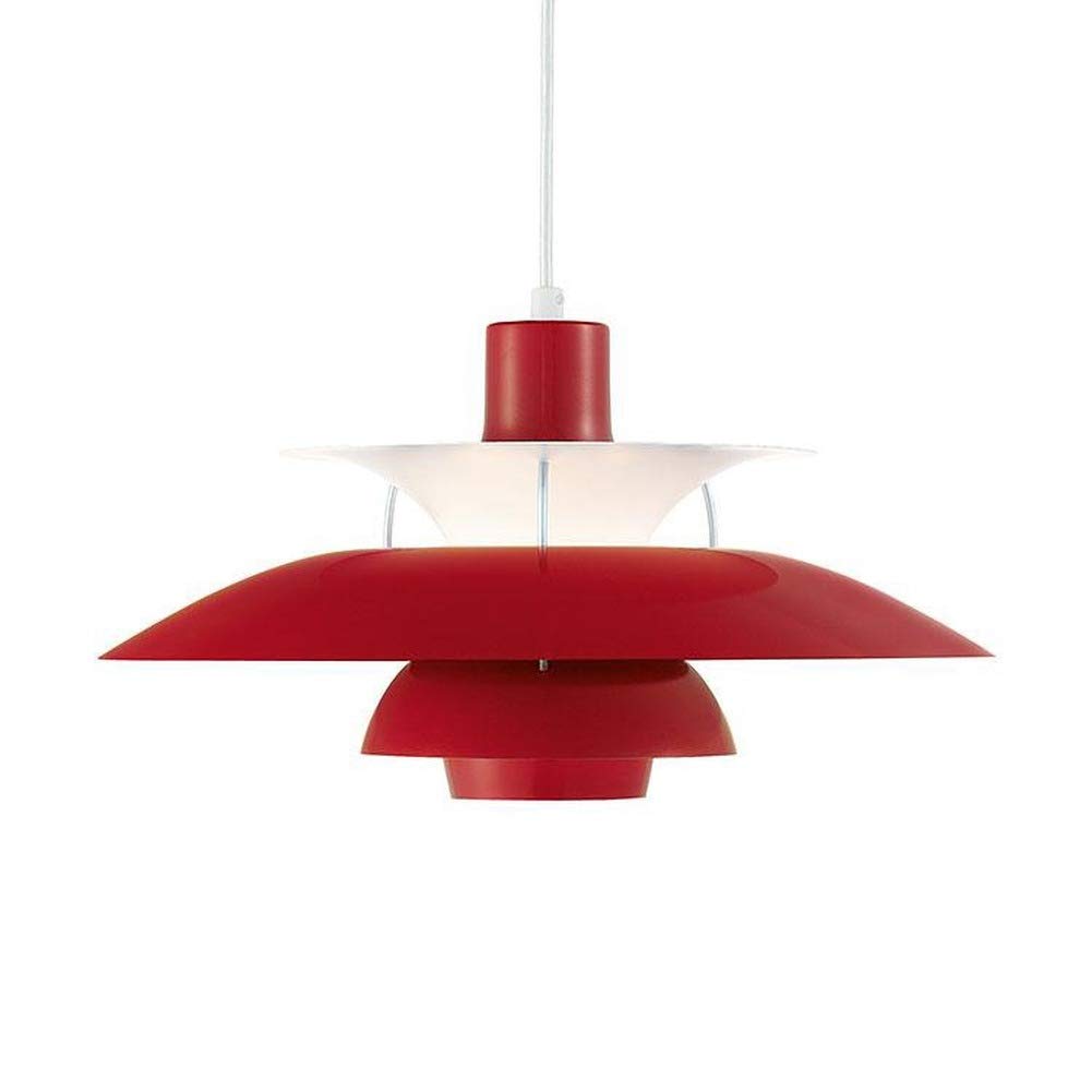Modern Pendant Lights for Kitchen, Living Room, Bedroom & Restaurant - 11.81 Inch Hanging Lamps with Adjustable Height - Perfect for Dining Tables, Islands, Foyers and Commercial Spaces