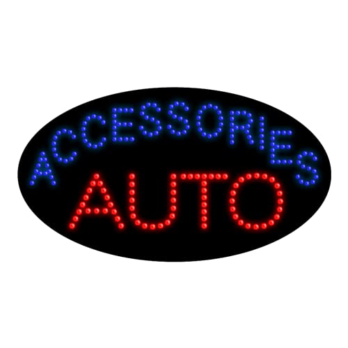 Auto Accessories LED Dots Sign #24418 - Bright Car Interior Decoration Lights for Dashboard, Door Panels & Cup Holders - Perfect for Night Driving & Vehicle Customization