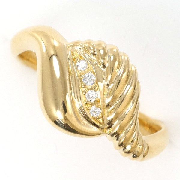 18K Yellow Gold Diamond Ring for Women - Elegant Solitaire Engagement & Wedding Band - Perfect for Proposals, Anniversaries & Special Occasions