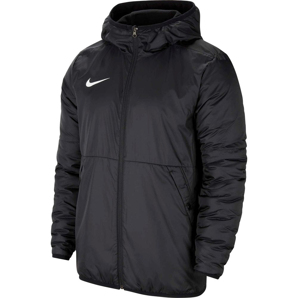 Nike Park 20 Thermal Fall Jacket for Men - Lightweight Waterproof Windbreaker with Hood, Black - Perfect for Hiking, Running & Outdoor Activities