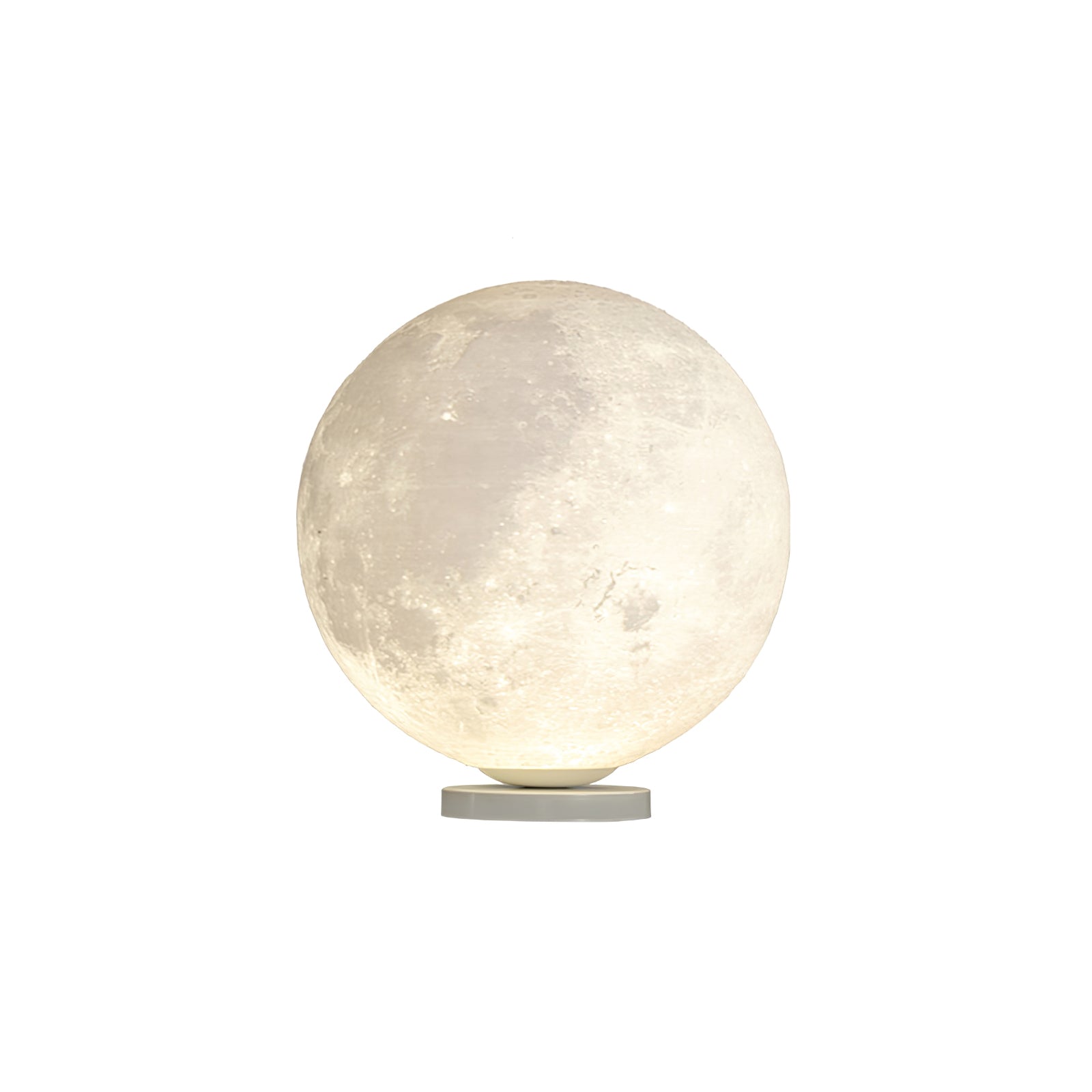 Moon Table Lamp - Modern LED Night Light for Bedroom, Nursery, Living Room | Soft Glow & Energy Efficient | Perfect for Reading, Relaxing & Decor
