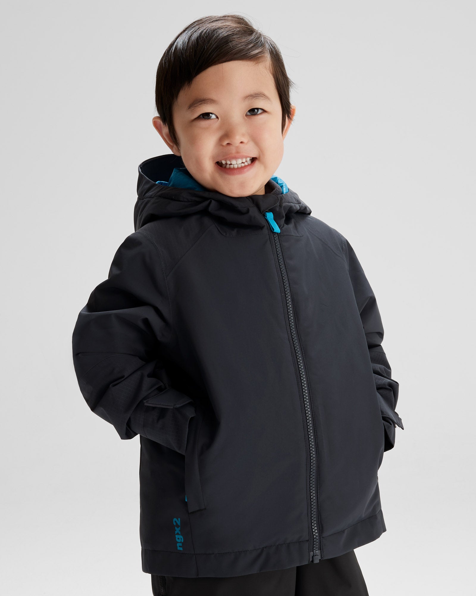 Kids' PWDR Days 2L Insulated Waterproof Snow Jacket - Meteor - Warm Winter Coat for Boys & Girls - Perfect for Skiing, Snowboarding & Outdoor Winter Activities
