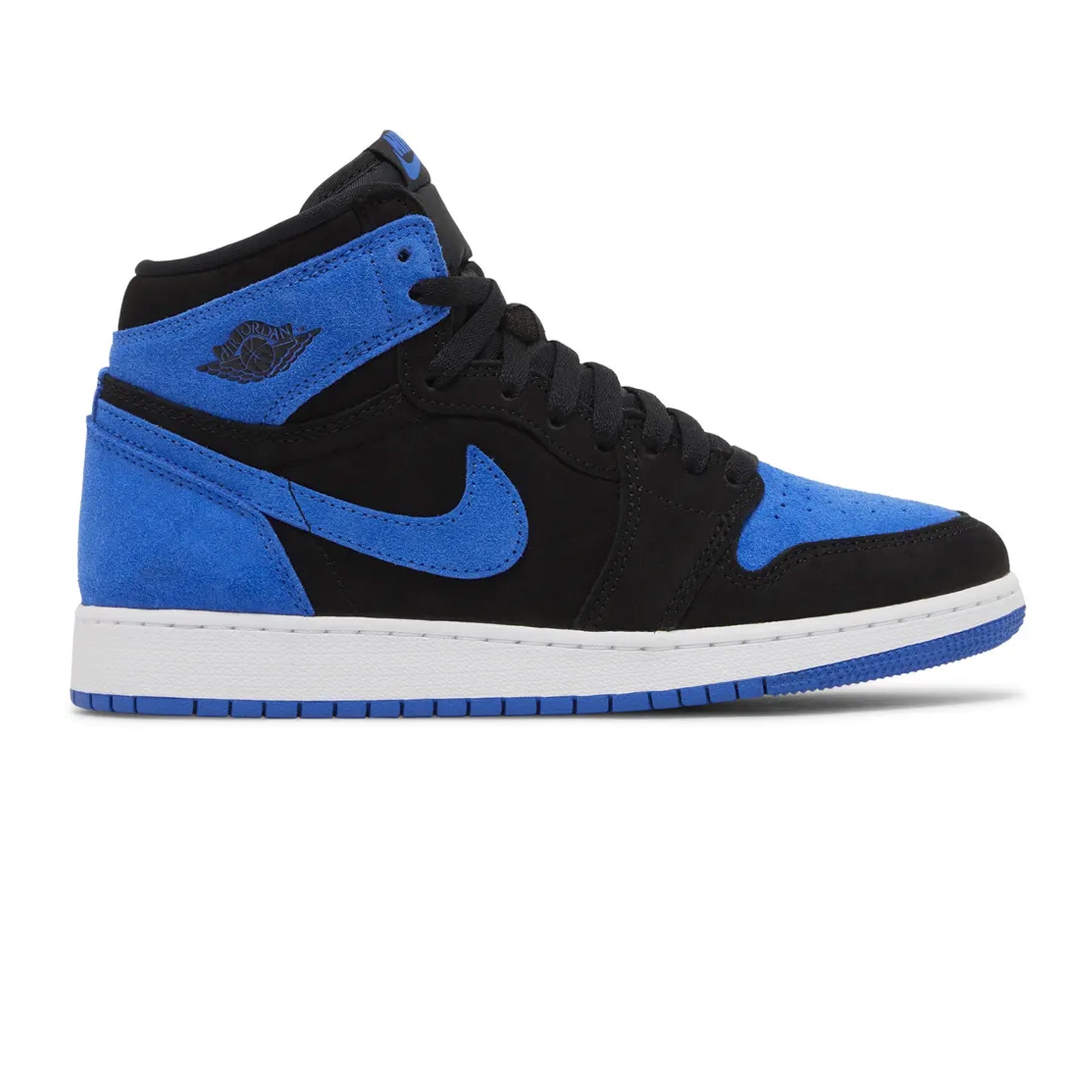 Air Jordan 1 Retro High OG 'Royal Reimagined' GS Sneakers (2023) - Classic Basketball Shoes for Women & Girls - Perfect for Streetwear, Casual Outfits & Sneaker Collection