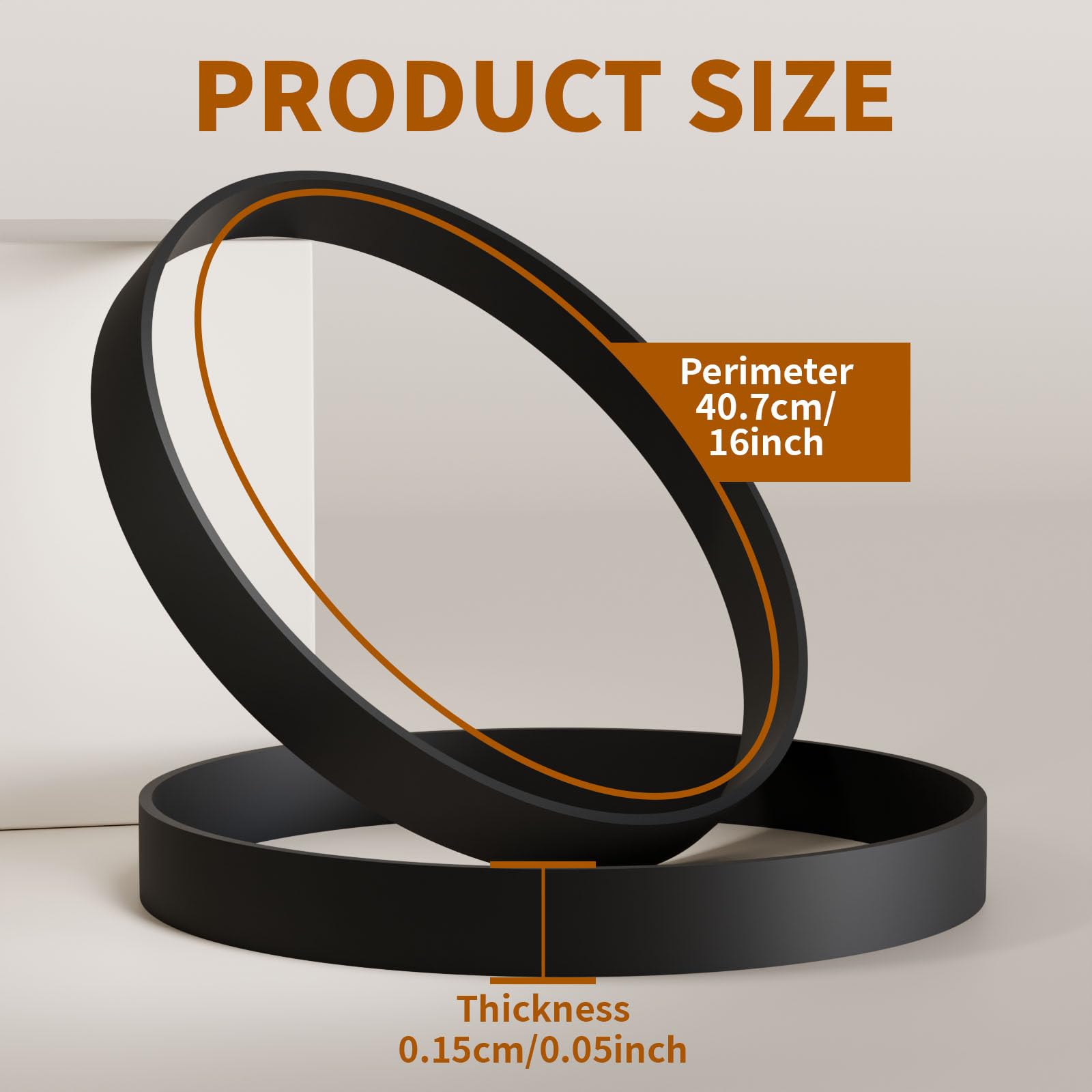 Simplicity Vacuum Cleaner Replacement Belts - Compatible with 4000, 5000, 6000, 7000 & 8000 Series Symetry (2 Pack) - Durable Bands for Home Cleaning & Maintenance