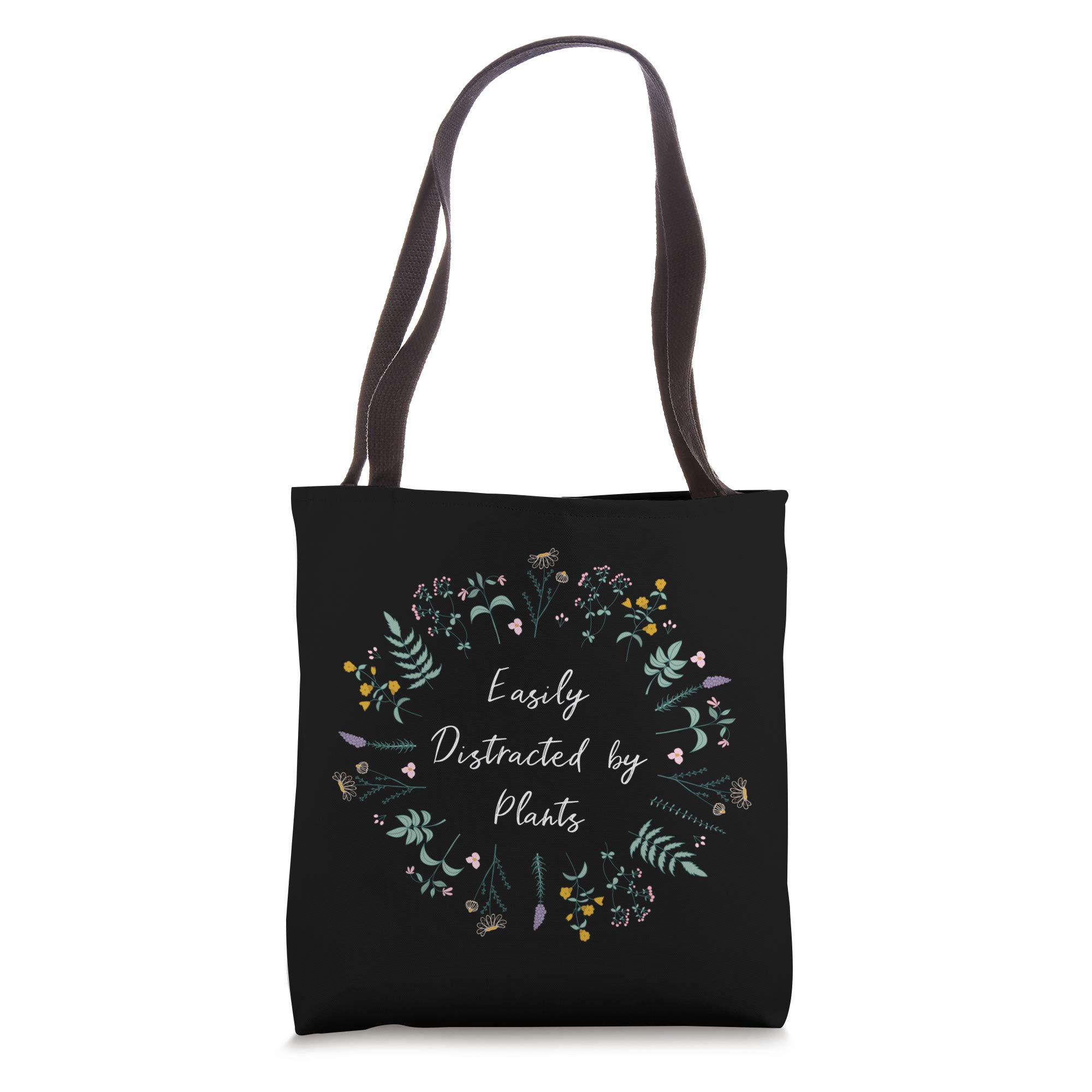 Gardener Flowers Tote Bag - Durable Cotton Canvas Shopping Bag for Plant Lovers - Perfect for Gardening, Farmers Market & Grocery Shopping