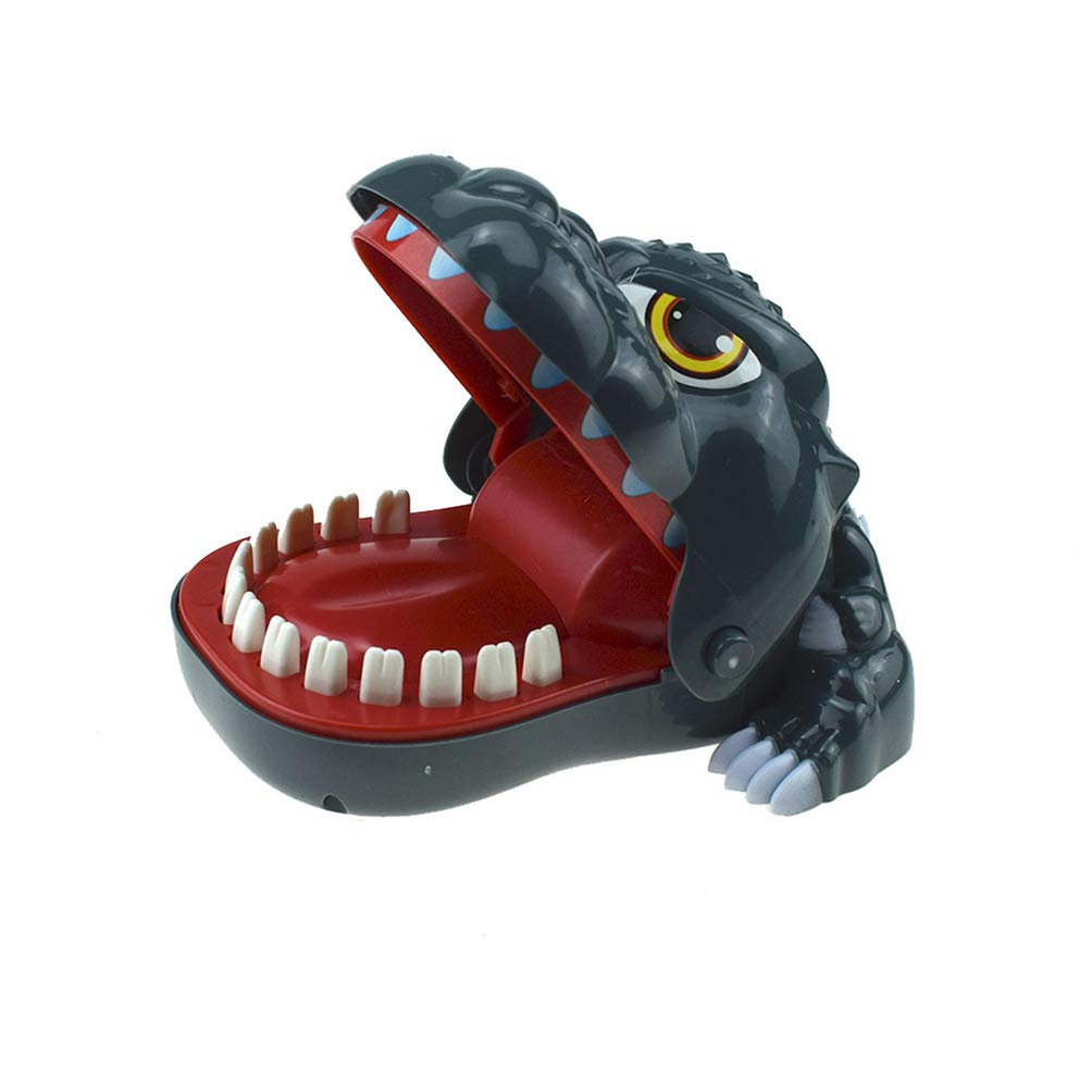 NUOBESTY Dinosaur Biting Finger Game - Fun Dinosaur Dentist Toy with Teeth for Kids & Adults - Perfect for Family Game Nights, Birthday Parties and Stress Relief