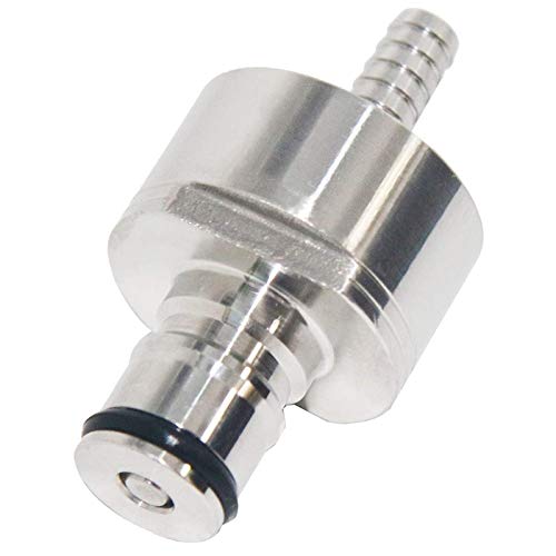 TF 1x Touch Futu Stainless Steel CO2 Back Pressure Bottle Filler for PET Bottles - Perfect for Homebrew Beer, Soda Carbonation, and Kegging Systems
