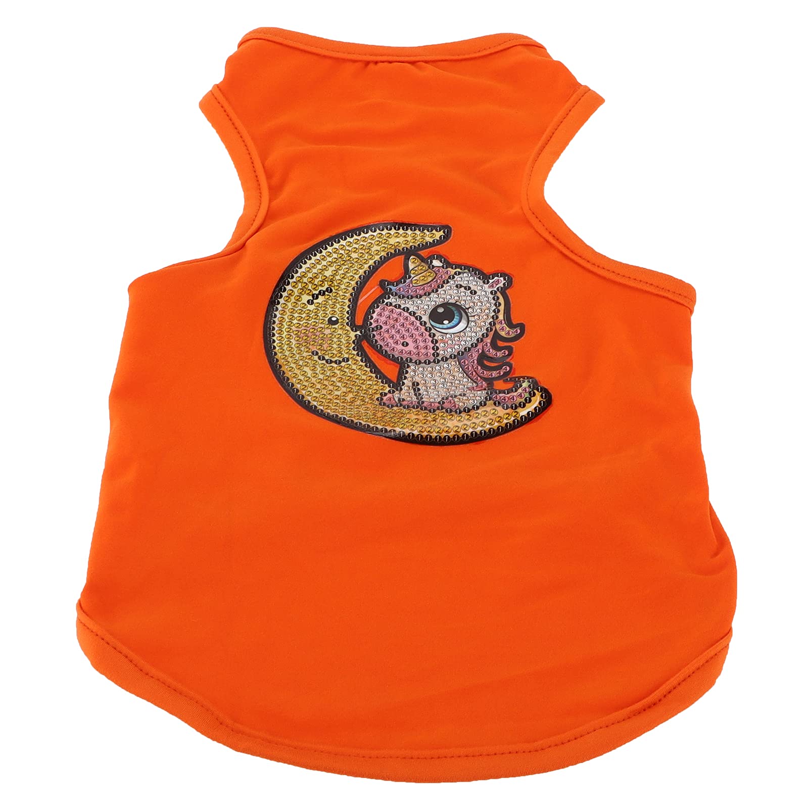 Dog Jumpsuits - Soft Comfortable Elastic Resin & Cotton Pet Clothing for Painting Tools & Art Supplies (Orange, Size S) - Perfect for Pet Costume Parties & Art Studio Sessions