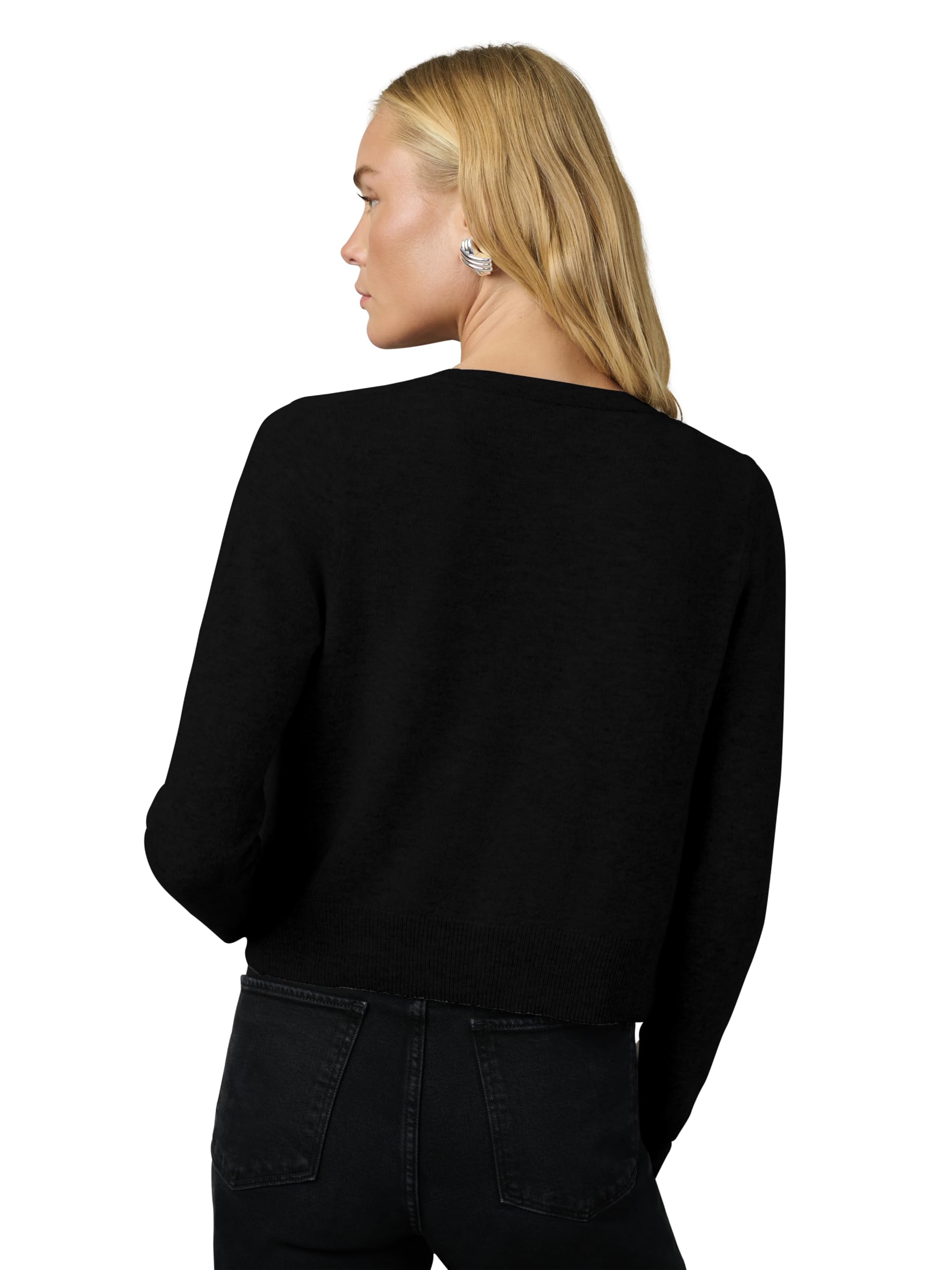 Joe's Women's The Dani Button Down Long Sleeve Cardigan - Soft Knit Open Front Sweater for Work & Casual Wear | Office, Date Night & Fall Layering Essential