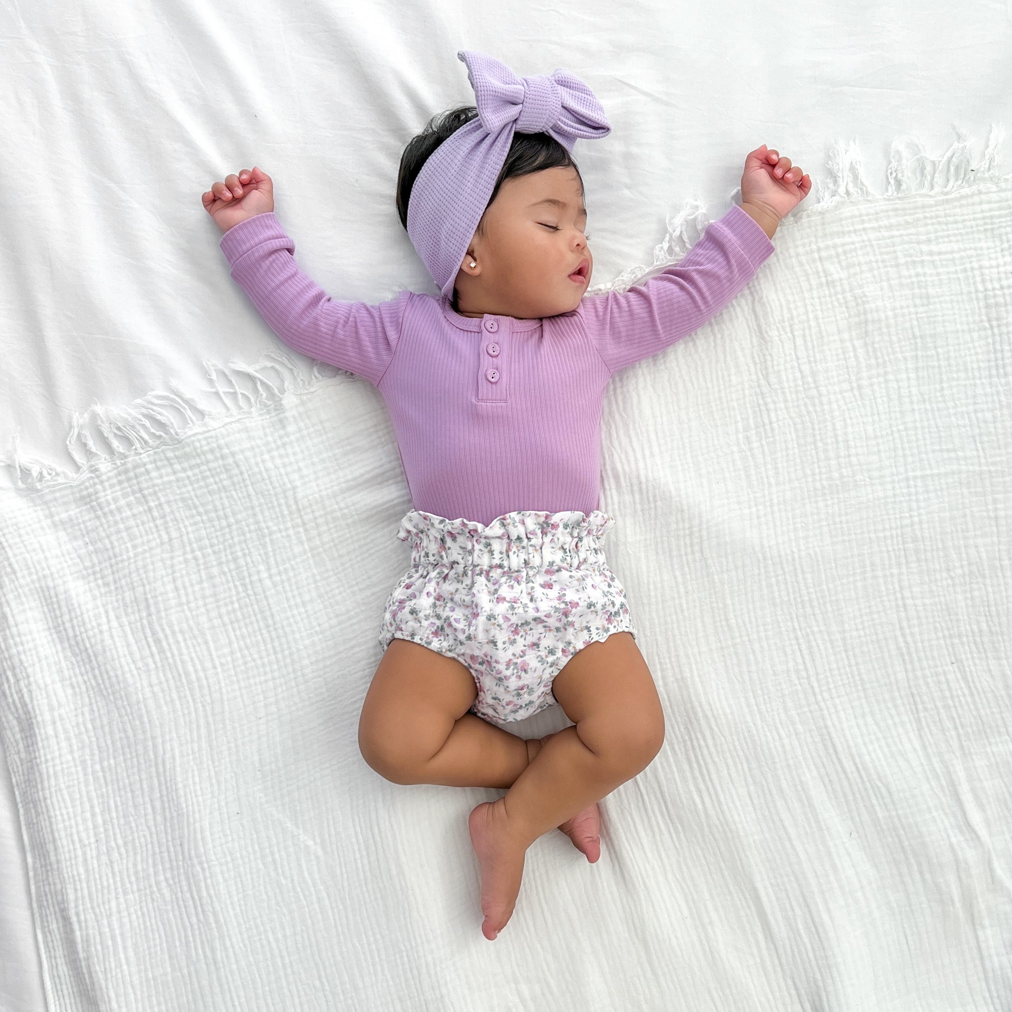 Organic Cotton Muslin Bloomers for Babies & Toddlers - Soft & Breathable Wren Design - Perfect for Playtime, Sleepwear & Everyday Comfort