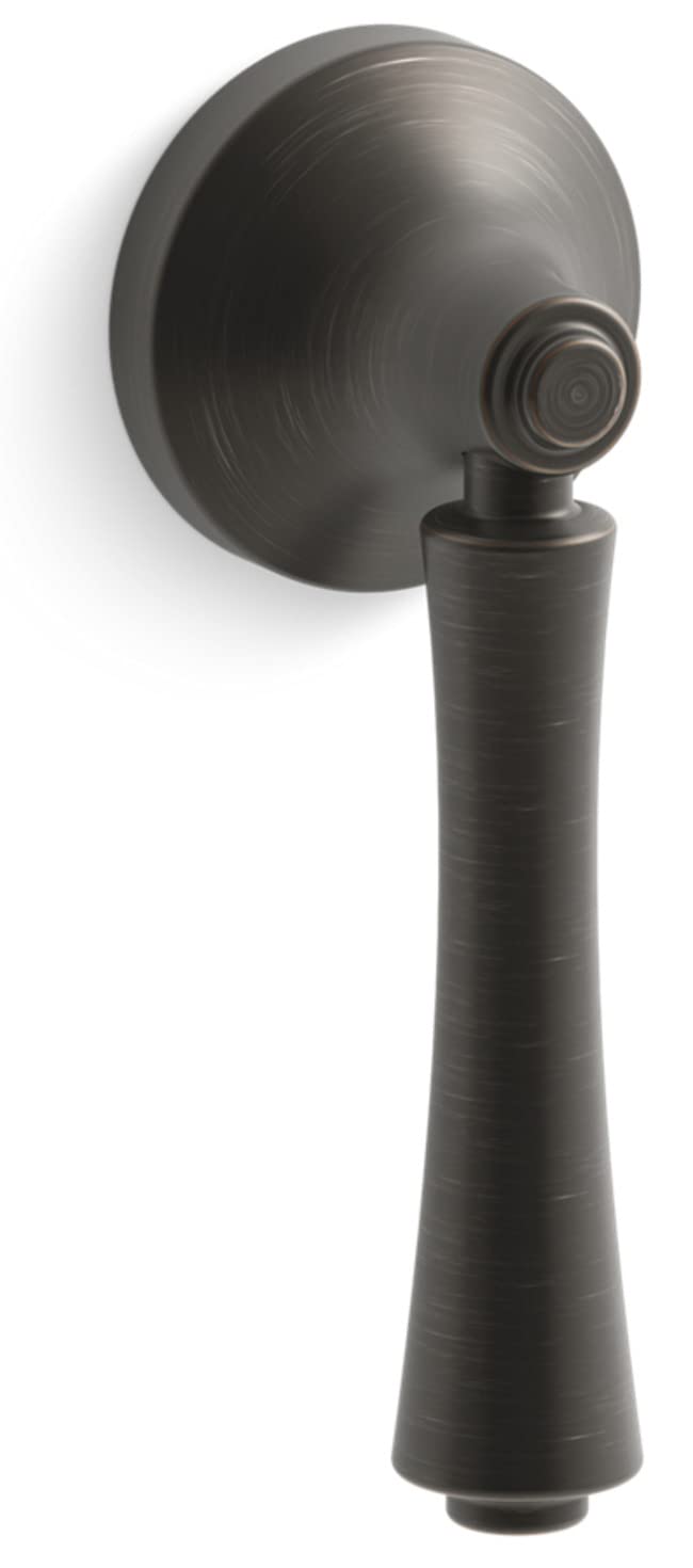 KOHLER 20120-L-2BZ Corbelle Left-Hand Trip Lever for Toilet Tank - Durable Bathroom Replacement Part for Easy Flushing and Maintenance