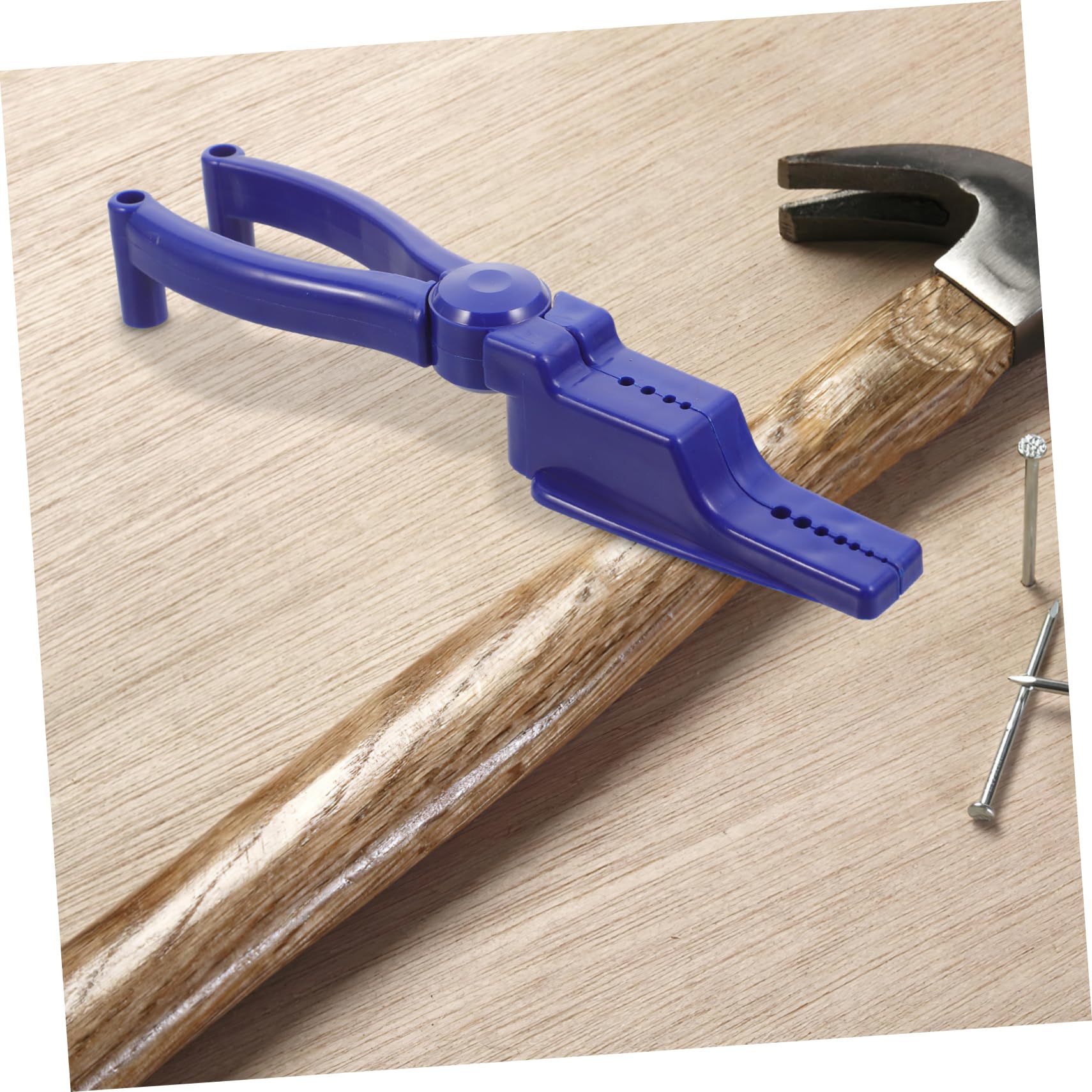 ORFOFE Nail Clamps - Heavy Duty Hammering Aid & Fixing Pliers for Secure Nail Holding - Portable Hand Tool for Woodworking, Carpentry, and DIY Projects - Perfect for Framing, Roofing, and Construction Work