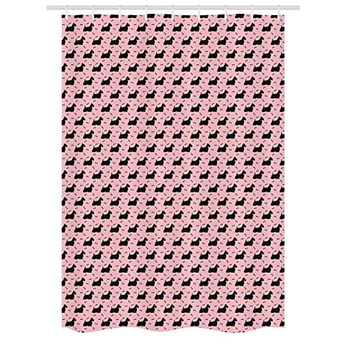 Pale Pink and Black