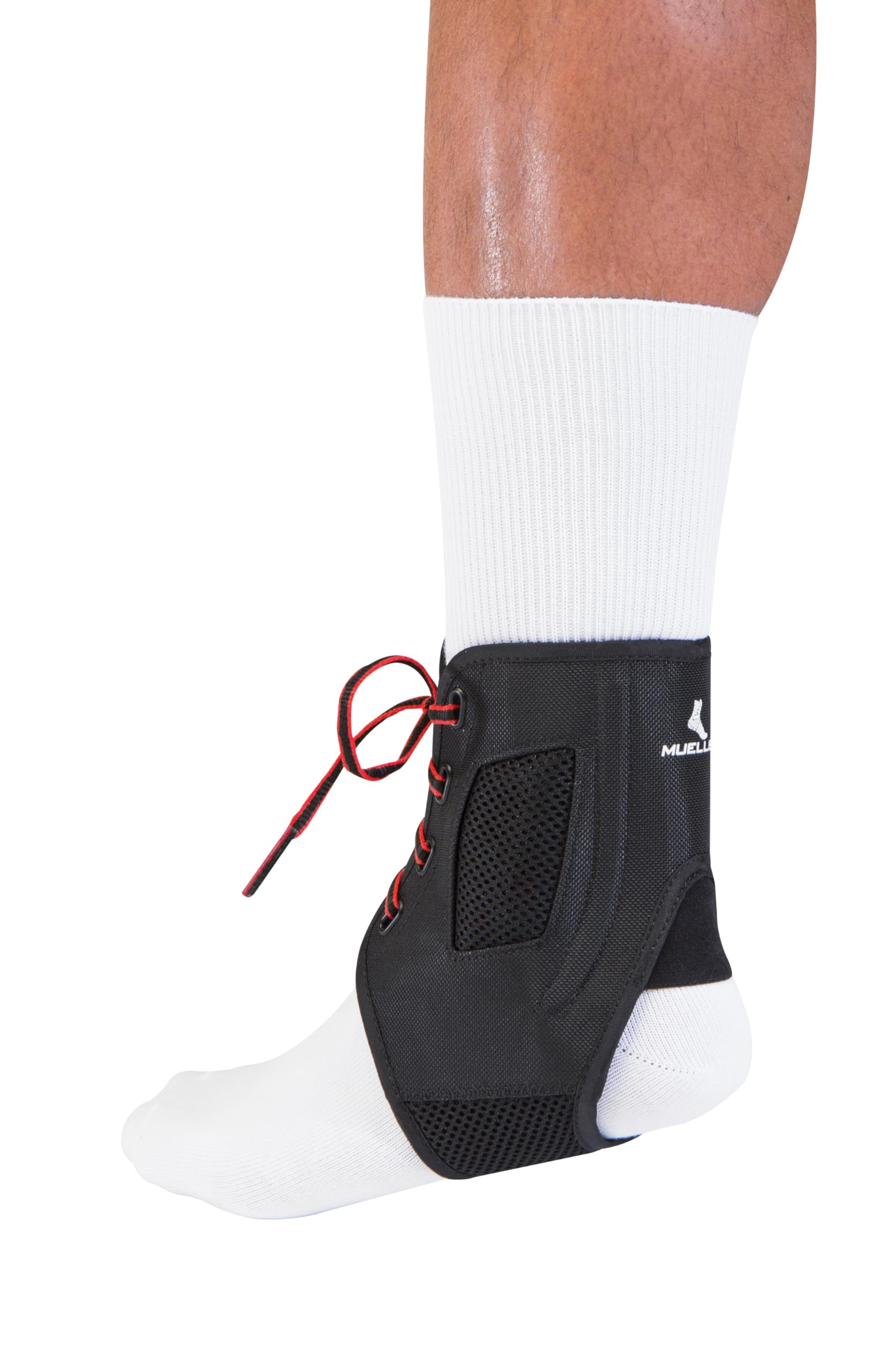 Mueller ATF 3 Ankle Brace - Black, Size M - Adjustable Support for Sprains, Arthritis & Injury Recovery - Ideal for Running, Basketball & Active Lifestyles