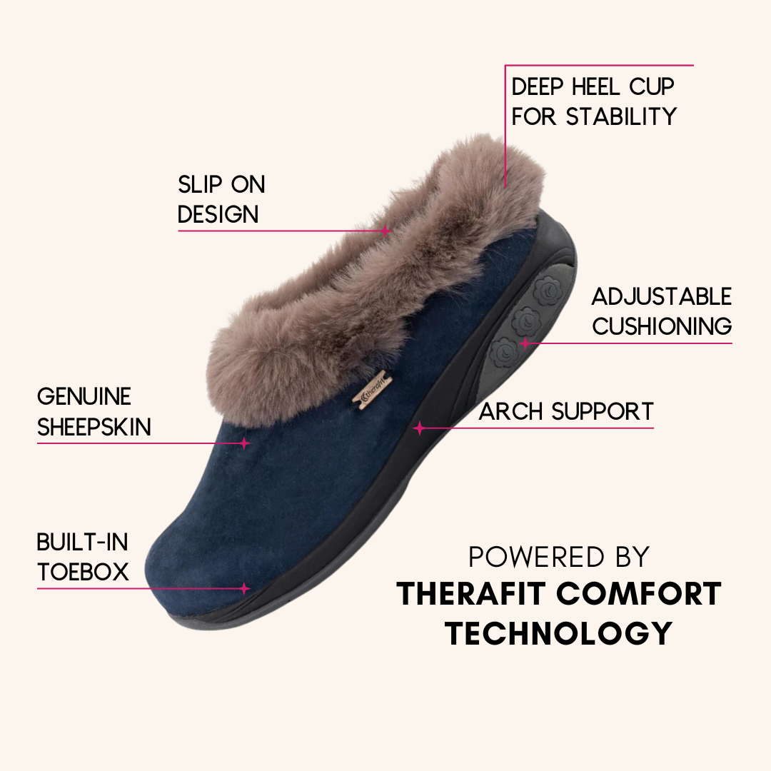 Scarlett Women's Genuine Sheepskin Clog Slippers - Soft & Comfortable House Shoes for Indoor/Outdoor Wear - Perfect for Home, Office & Relaxation