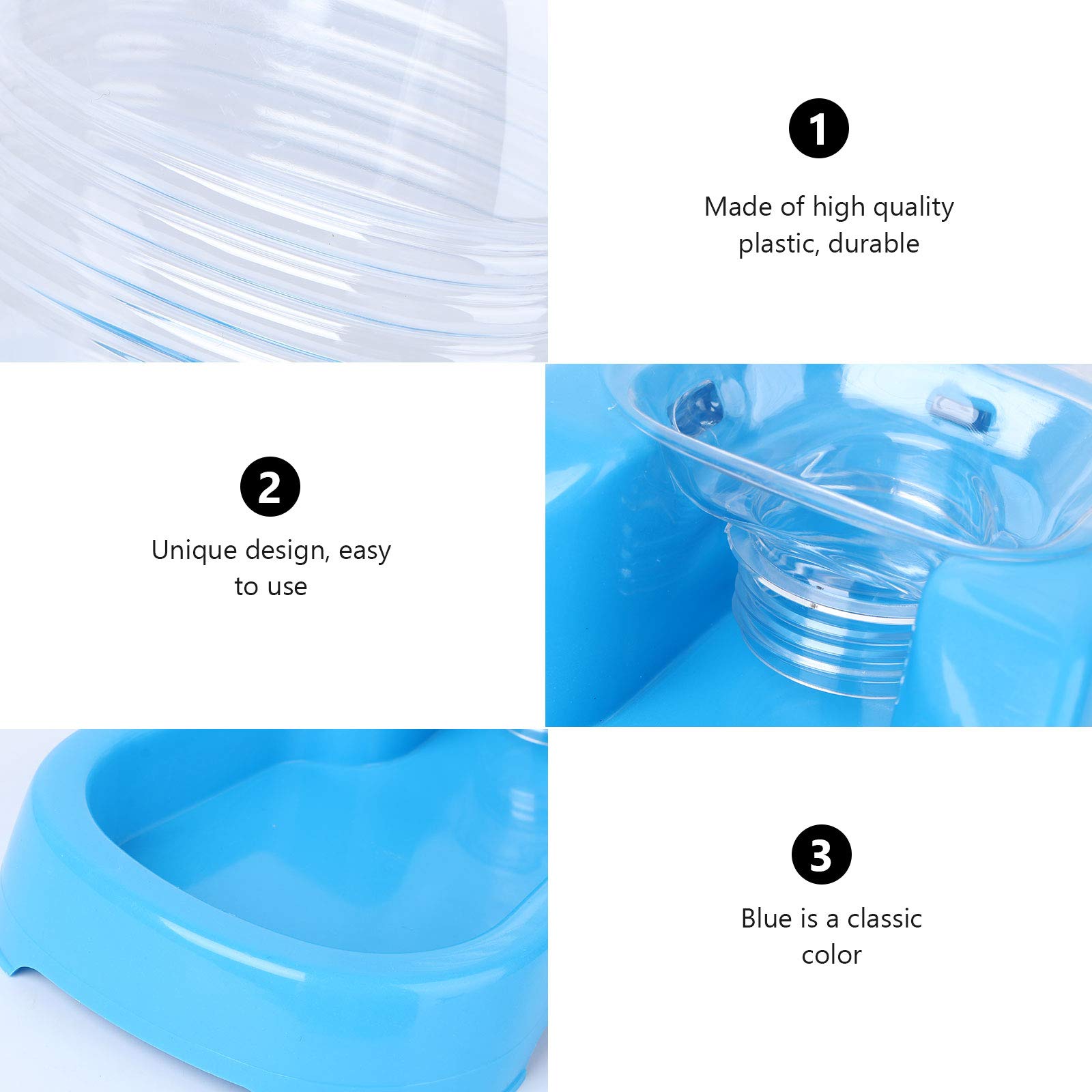 Automatic Pet Feeder and Water Dispenser - Portable Cat & Dog Food Bowls with Bottle for Travel, Home, and Outdoor Use - Perfect for Dogs, Cats, and Small Pets