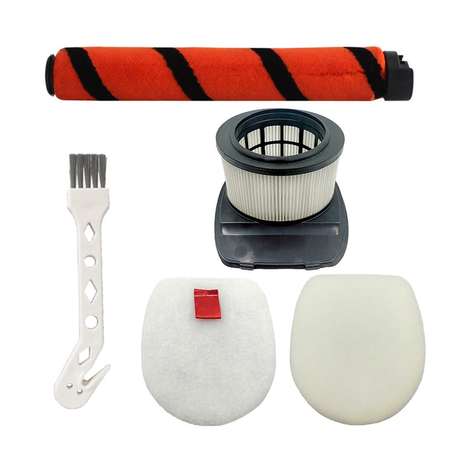 REYQA 5-Piece Roller Brush Filter Replacement Set Compatible with Shark IC300 IZ201UK IZ102 Vacuum Cleaners - Durable Vacuum Cleaner Parts & Accessories for Home Cleaning & Maintenance