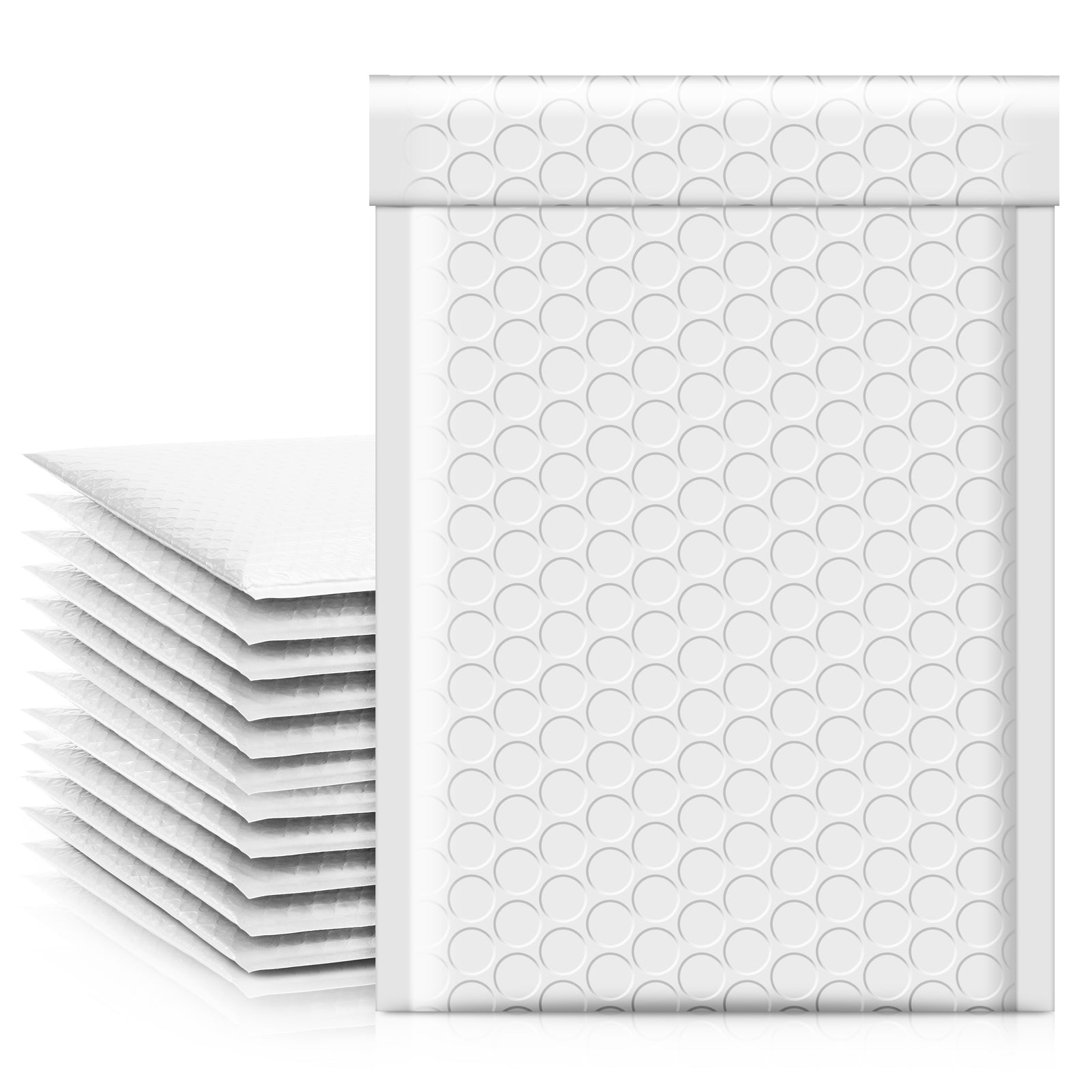 4x8 Inch Bubble Mailers - 50 Pack Padded Envelopes for Shipping, Waterproof & Tear-Resistant - Perfect for Ecommerce, Small Business, and Online Sellers (Use for Jewelry, Books, Electronics & More)