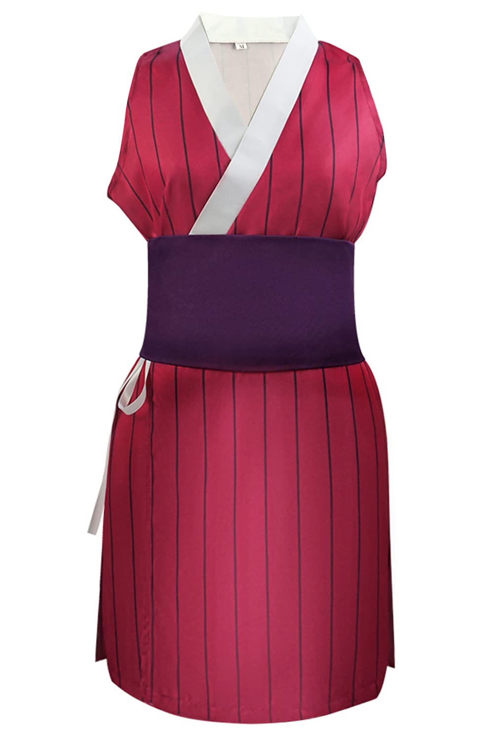 Uzui Tengen Suma Cosplay Kimono - Hinatsuru Costume Dress with Belt, Makio Robe for Women | Anime Convention Outfit, Halloween Costume, Cosplay Party Uniform