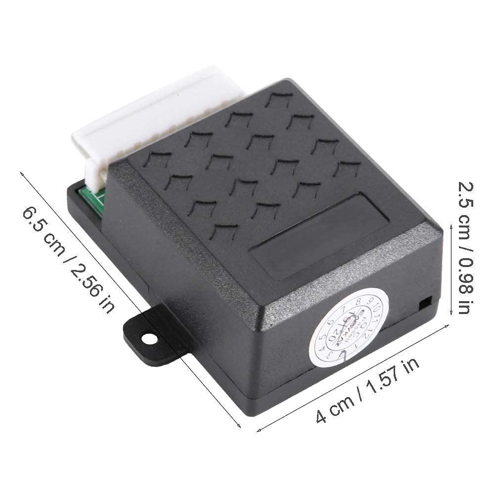 KIMISS Automatic Power Folding Mirror Control Unit with Wire Harness - NQ-RMF01A | Compatible with Various Car Models | Perfect for Easy Parking & Tight Spaces