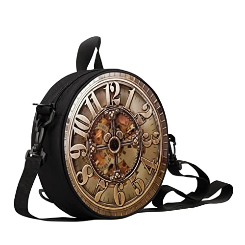 7-retro Clock-brown