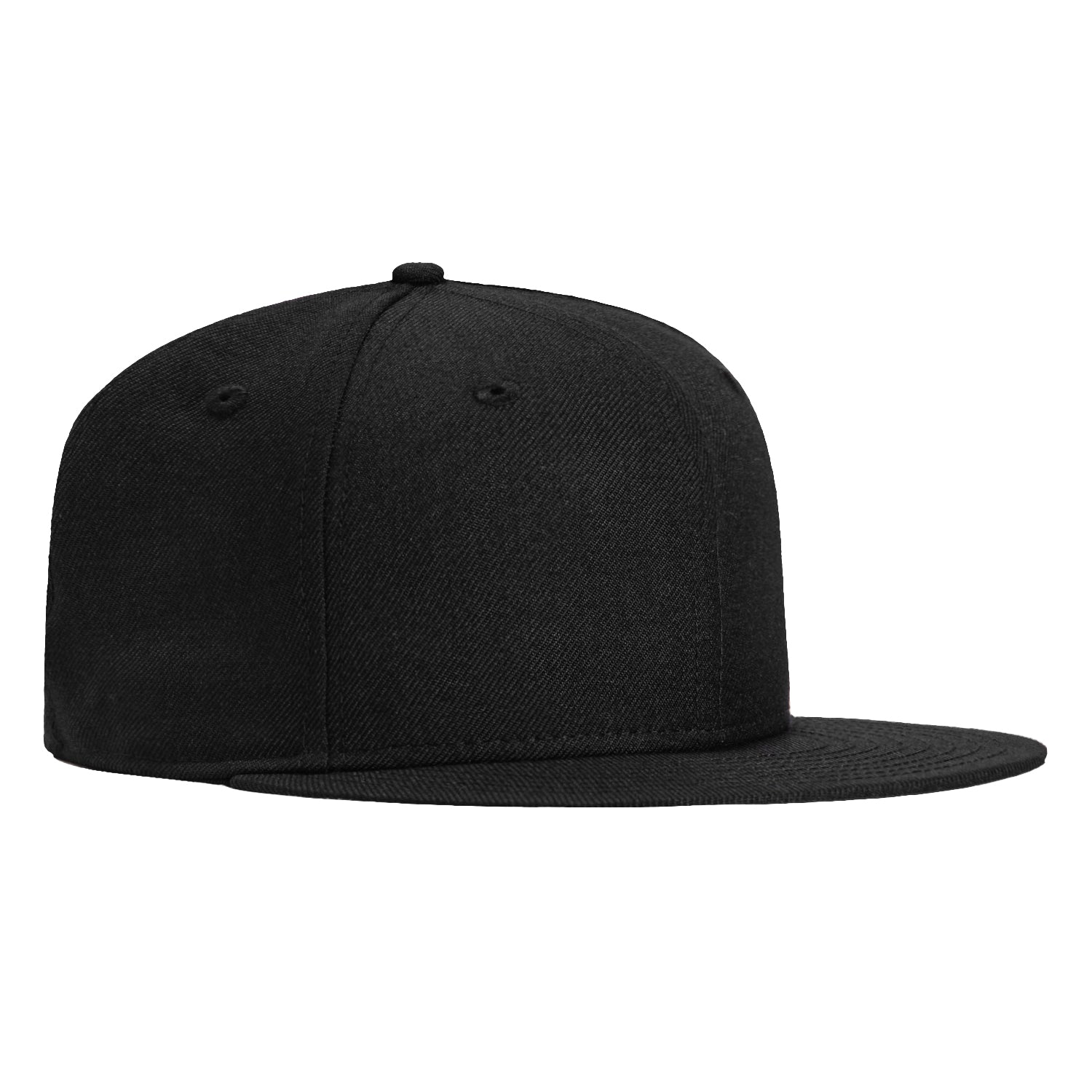 New Era 59Fifty Fitted Baseball Cap - Black Adjustable Snapback Hat for Men & Women | Perfect for Sports, Casual Wear & Street Fashion