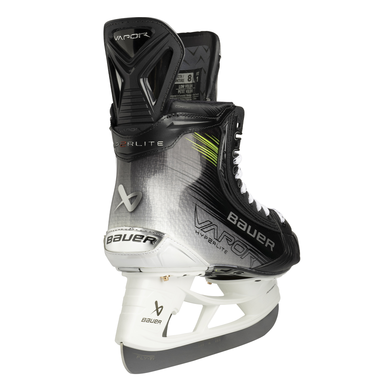 Bauer Vapor Hyperlite 2 Senior Ice Hockey Skates - Lightweight Performance Skates for Men - Perfect for Competitive Games & Training Sessions