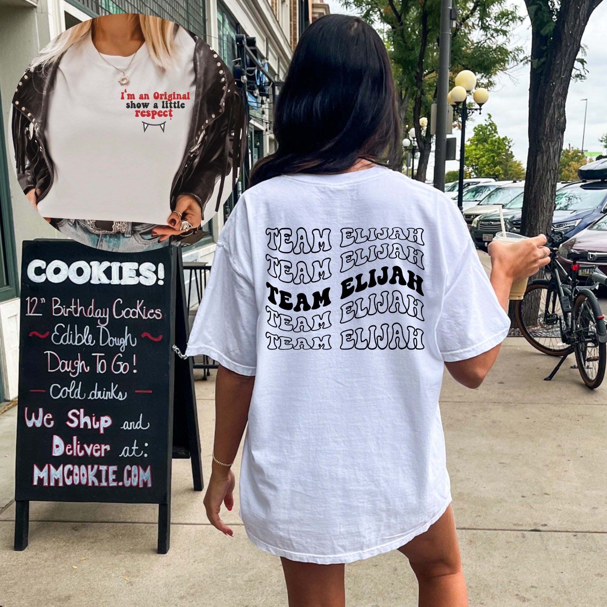Team Elijah Shirt - The Originals & Vampire Diaries TVD Merch - Elijah Mikaelson Inspired T-Shirt - Perfect Gift for Mystic Falls Fans - Great for Cosplay, Conventions & Show Themed Parties