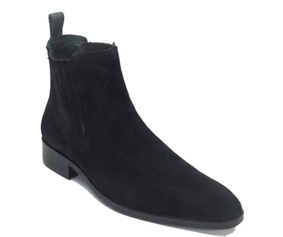 Premium Genuine Leather Suede Chelsea Boots for Men & Women - Comfortable Ankle Boots for Casual, Office & Outdoor Wear