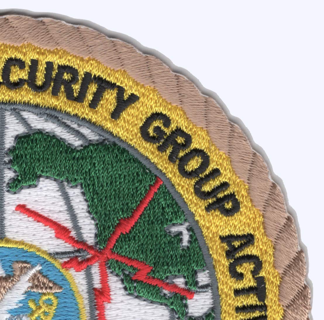 US Navy Naval Security Group Activity Skaggs Island Military Patch - Collectible Embroidered Badge for Veterans, Enthusiasts & History Buffs | Perfect for Uniforms, Jackets & Memorabilia Displays