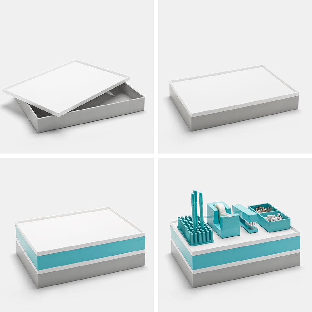 Large Accessory Tray Organizer - Premium Storage Solution for Jewelry, Watches & Small Items | Perfect for Vanity, Dresser & Travel