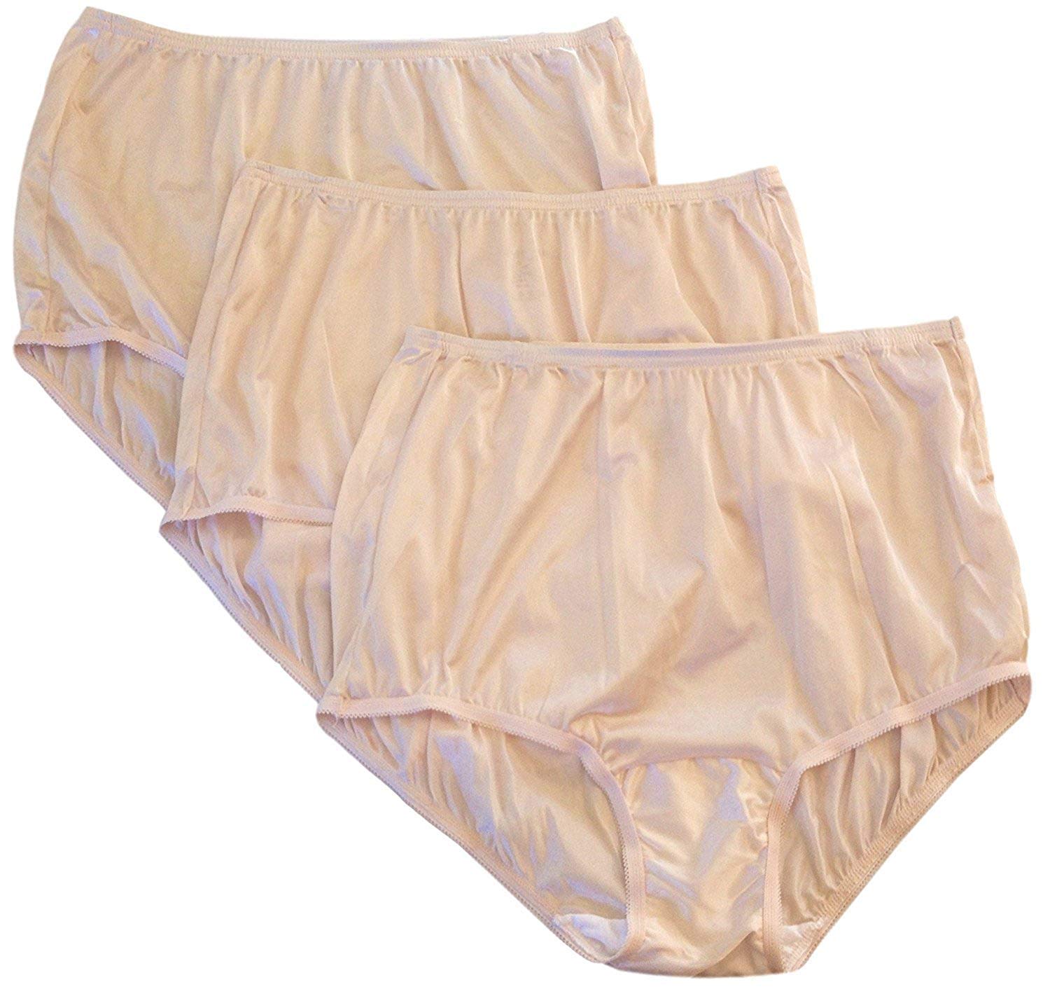Vanity Fair Women's Perfectly Yours Tailored Ravissant Brief Underwear 3-Pack - Comfortable Everyday Panties for Work & Lounge