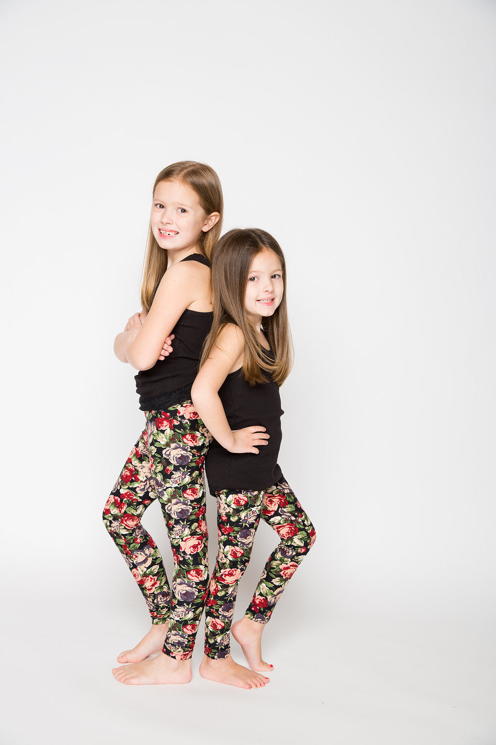 Autumn Rose Kids S/M Size Floral Print Dress - Perfect for School, Parties & Family Photos | Girls' Casual & Formal Wear