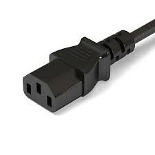Samsung 2443BW 24-Inch LCD Monitor AC Power Cord Cable - 6 Feet Replacement Power Supply for Home & Office Use