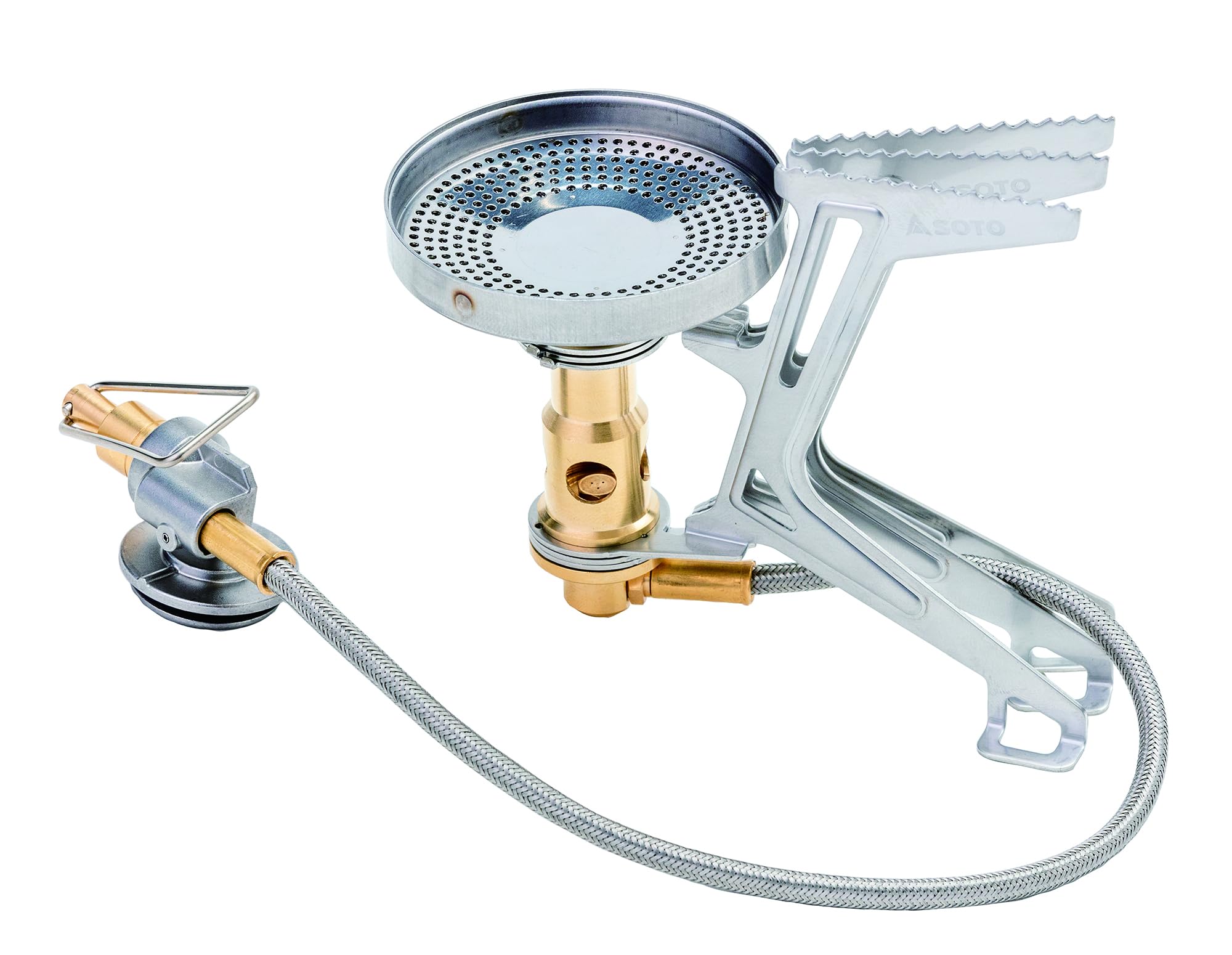 SOTO Fusion Trek Detachable Camping Stove with Micro Regulator Valve System - Wind-Resistant Portable Gas Stove for Backpacking, Hiking & Outdoor Cooking | Perfect for Camping Trips, Picnics & Emergency Preparedness