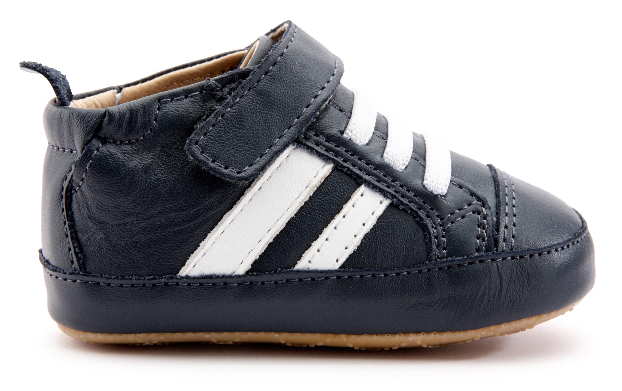 Old Soles 066R High Roller Sneakers for Boys & Girls - Navy Blue/White Casual Shoes for School, Play & Everyday Wear