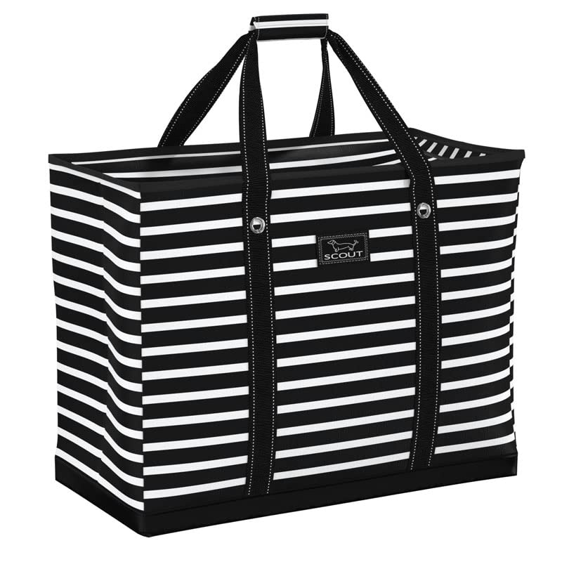Extra Large SCOUT 4 Boys & Women's Utility Tote Bag with Zipper Closure - Durable Beach, Travel & Storage Bag for School, Gym, Shopping & Outdoor Activities