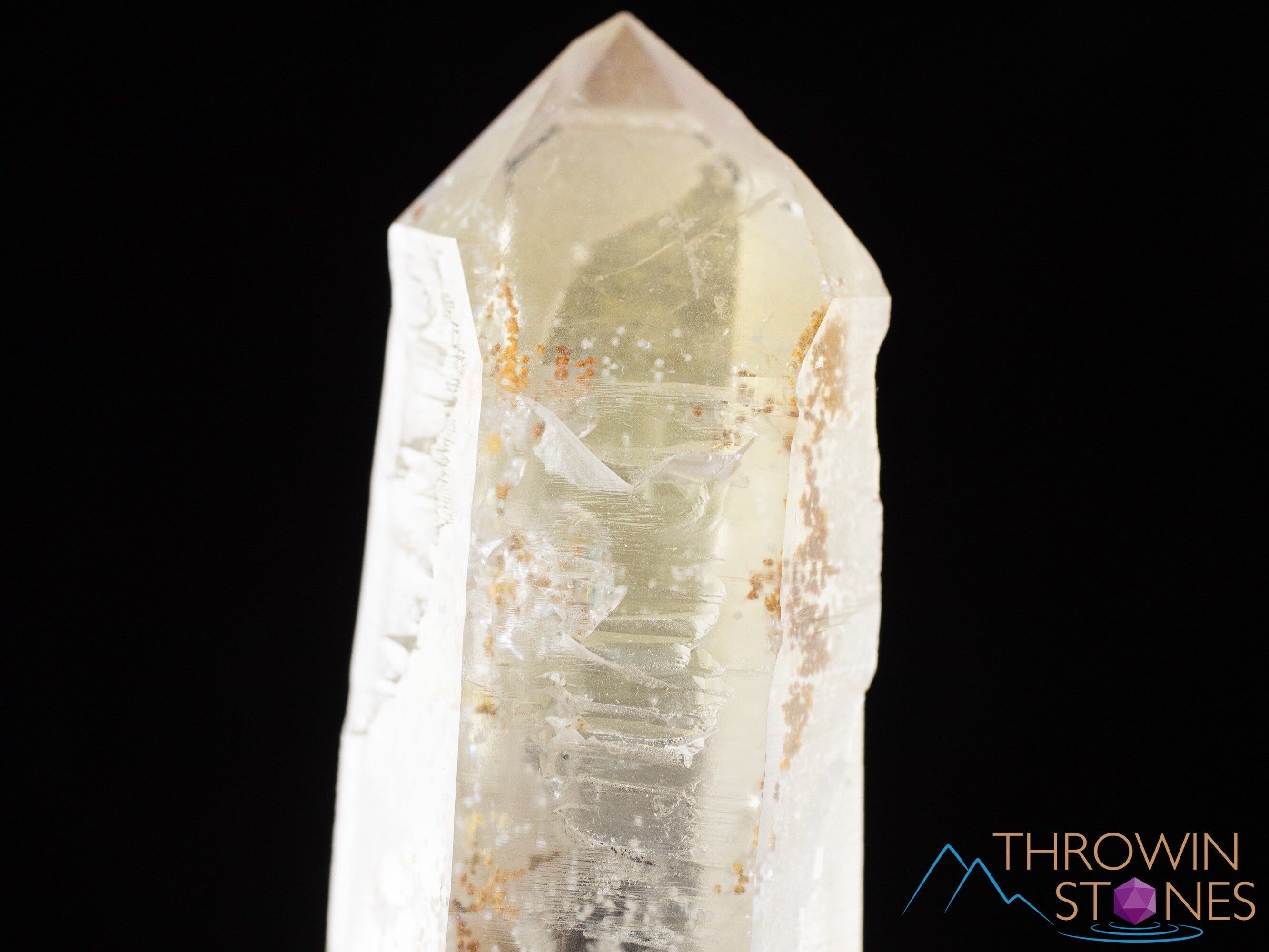 Natural Citrine Raw Crystal Point - November Birthstone, Healing Stone for Home Decor, Meditation & Energy Work | 41433 | Perfect for Gifts, Spiritual Healing & Crystal Collections
