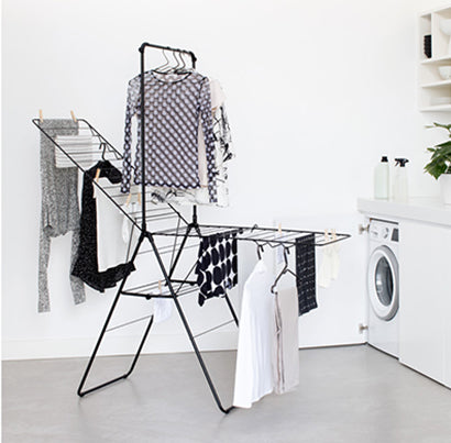 25M HangOn Drying Rack with Rod - Heavy Duty Clothesline for Laundry, Camping & Outdoor Use