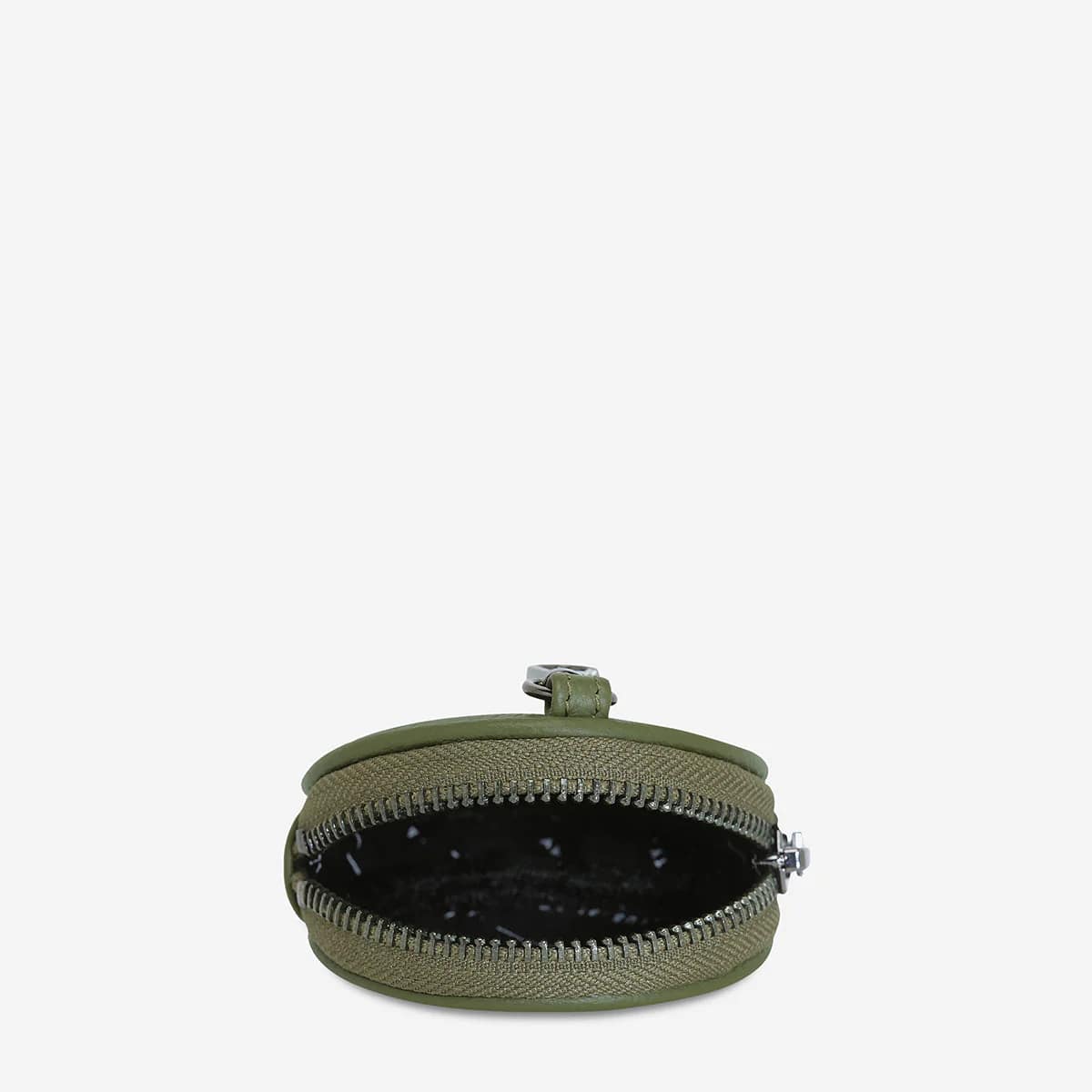 Status Anxiety Go With Me Leather Pouch in Khaki - Premium Travel Wallet for Passport, Cards & Cash | Perfect for Business Trips & Everyday Use