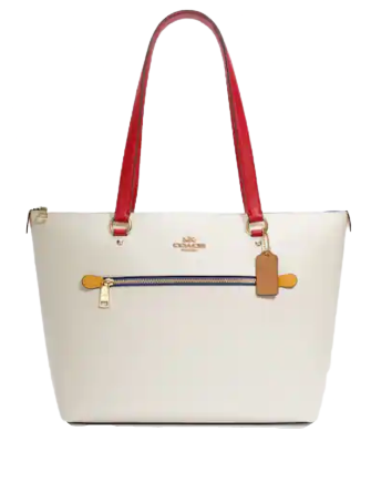 Coach Colorblock Gallery Tote Bag - Stylish & Spacious Leather Handbag for Women | Perfect for Work, Travel & Everyday Use
