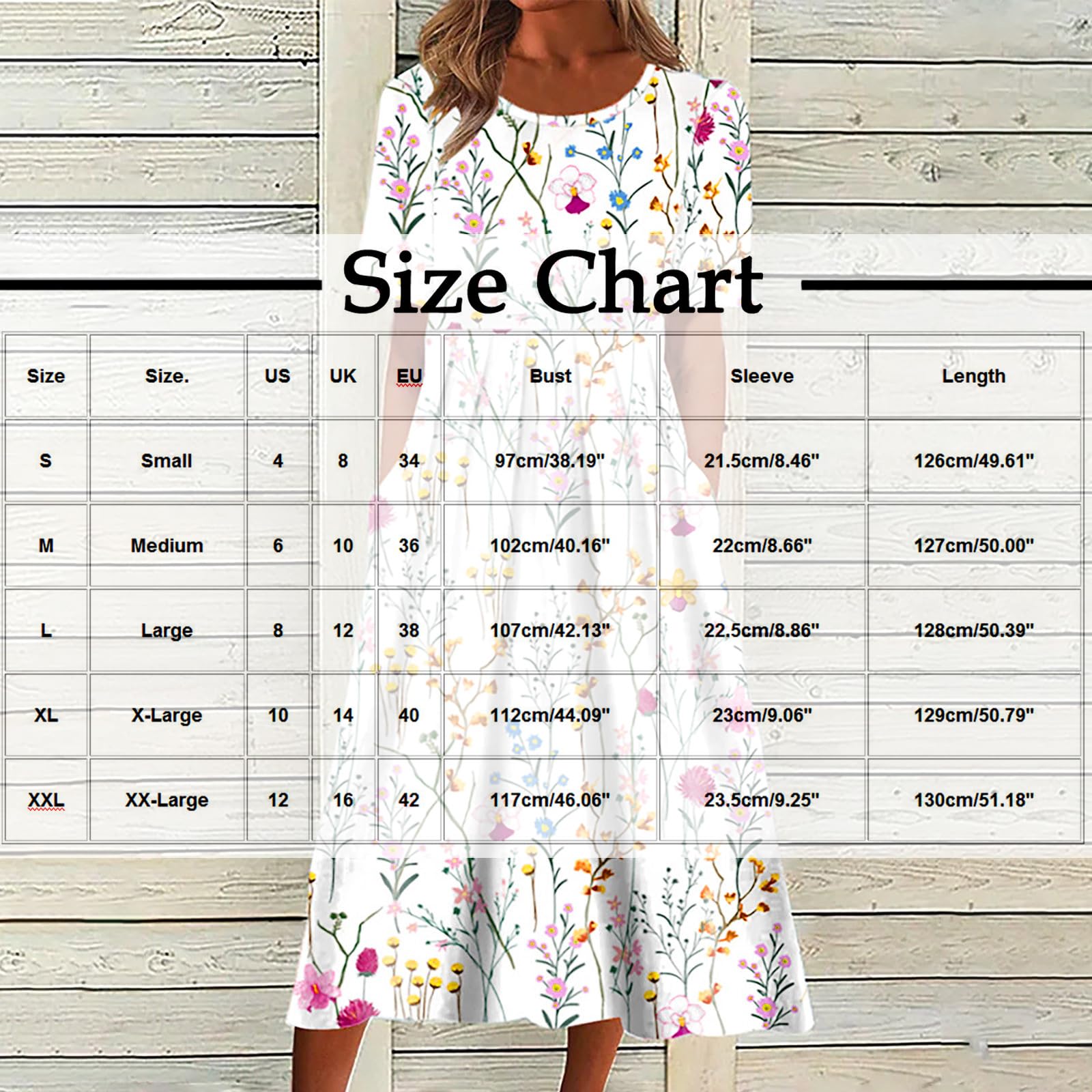 Women's Plus Size Boho Floral Print T-Shirt Dress - Casual Loose Flowy Midi Dress with Pockets for Summer 2025 | Perfect for Beach Outings, Vacations & Everyday Wear
