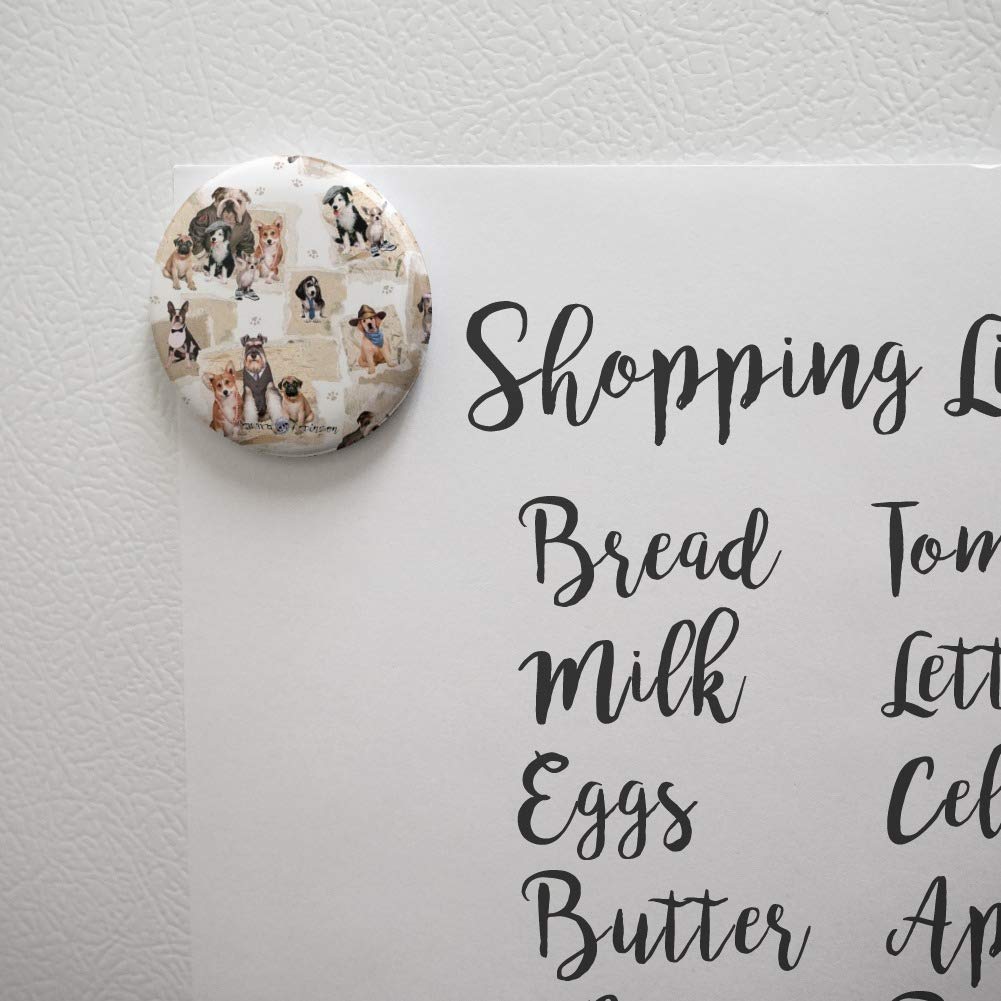 Funny Dog Outfits Kitchen Fridge Magnets - Cute Pet Costume Decor for Refrigerator, Locker & Office - Perfect for Dog Lovers & Home Decor