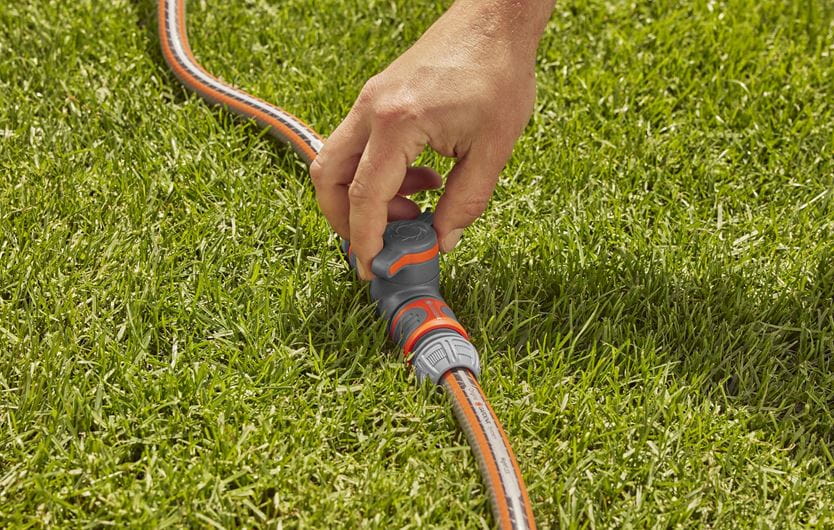Gardena Coupling with Flow Control Valve - Durable Garden Hose Connector for Efficient Water Flow Control - Perfect for Lawn Irrigation, Gardening, and Outdoor Watering Systems