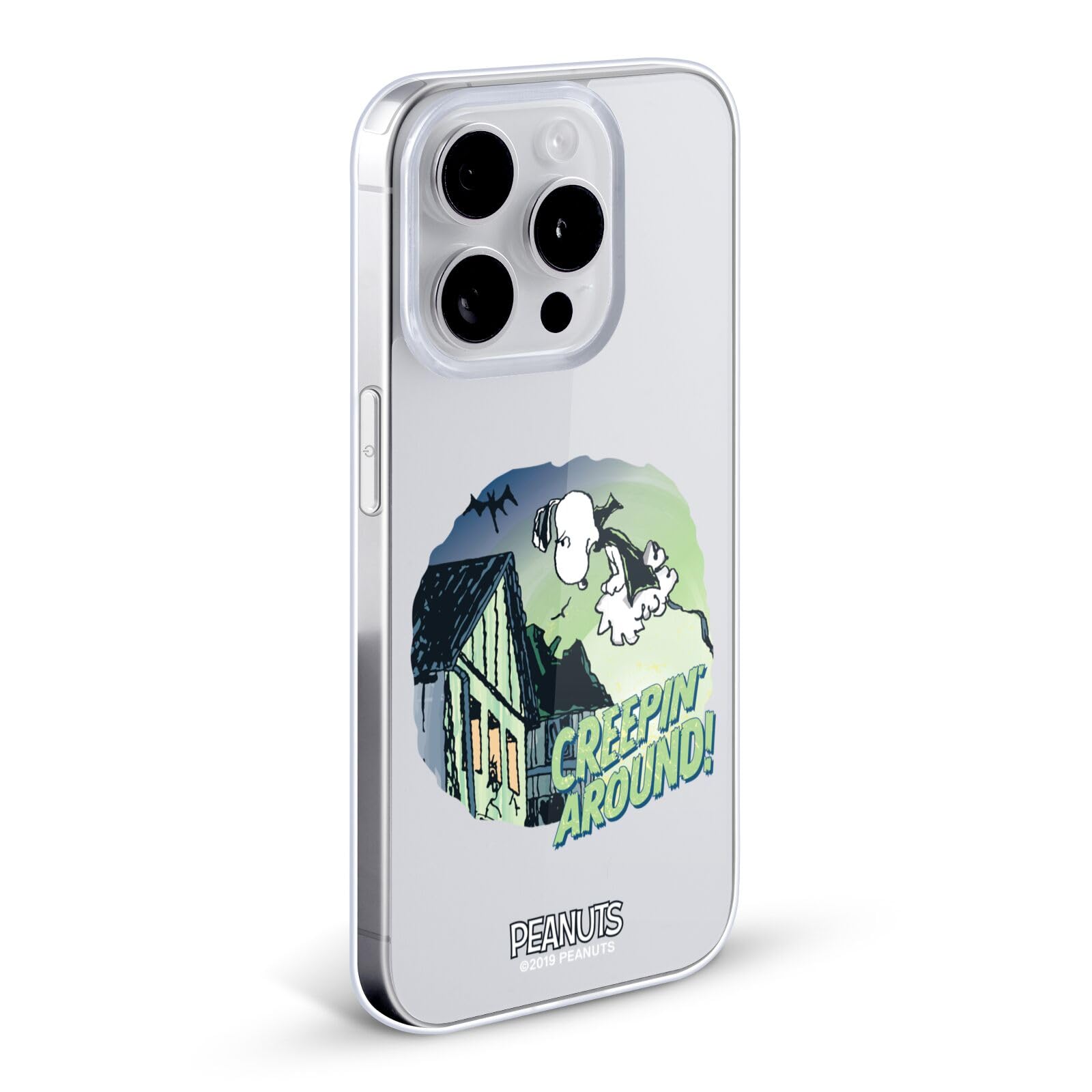 Officially Licensed Peanuts Snoopy Vampire Spooktacular Soft Gel Case for Apple iPhone XR - Cute Halloween Protective Phone Cover for Fans & Collectors