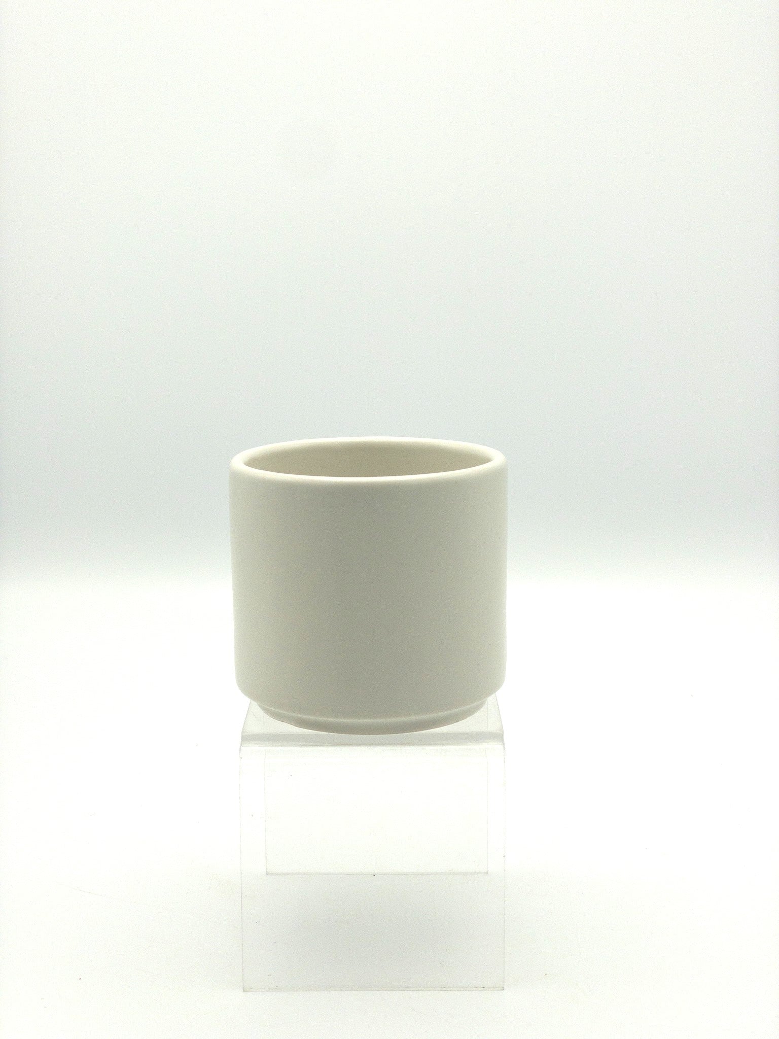 Premium Matte White Modern Latte Mugs Set of 4 - Elegant Coffee Cups for Home, Office & Cafe Use - Dishwasher & Microwave Safe