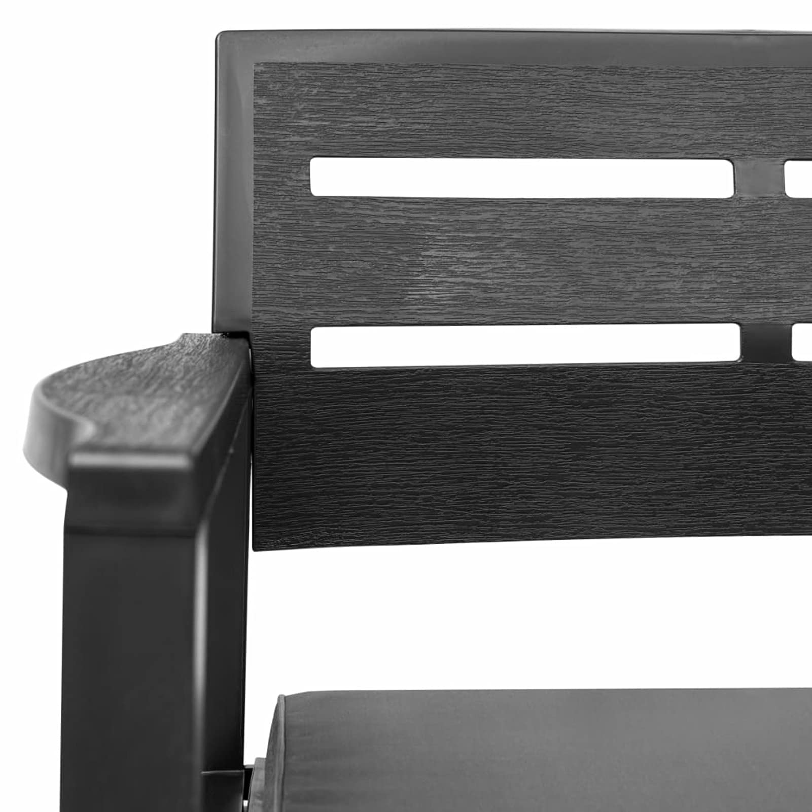 Waterproof 2-Seater Patio Bench with Cushions - 52.4
