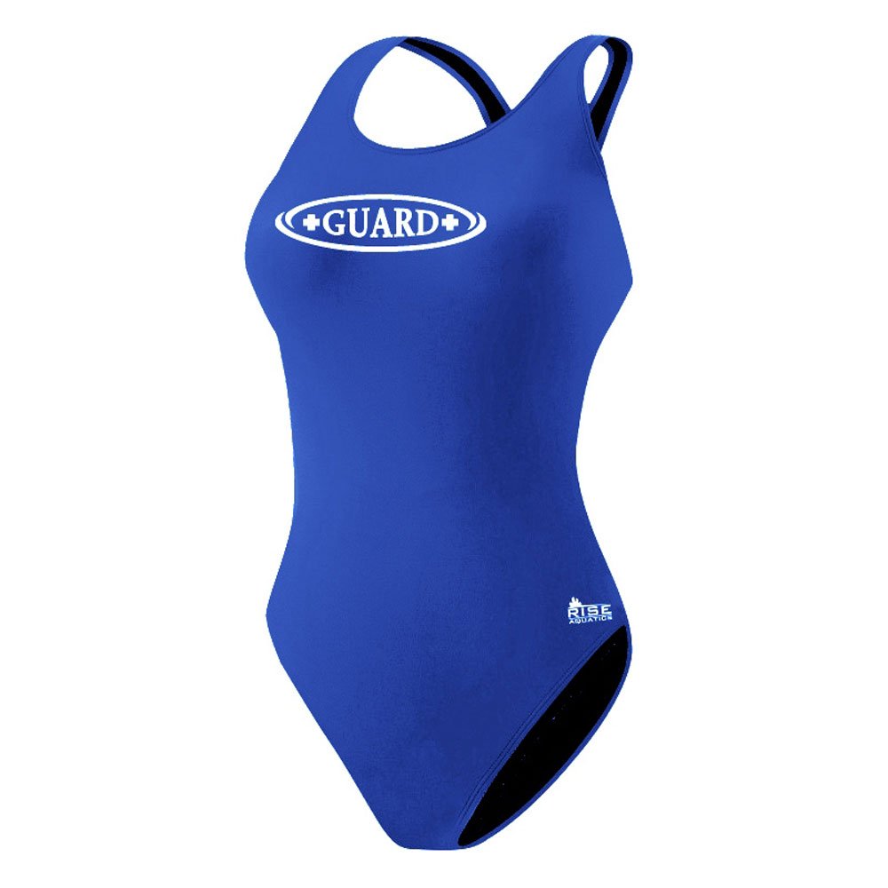 Rise Guard Poly MB Back (34, Royal) - Durable & Comfortable Back Support for Work, Travel & Outdoor Activities