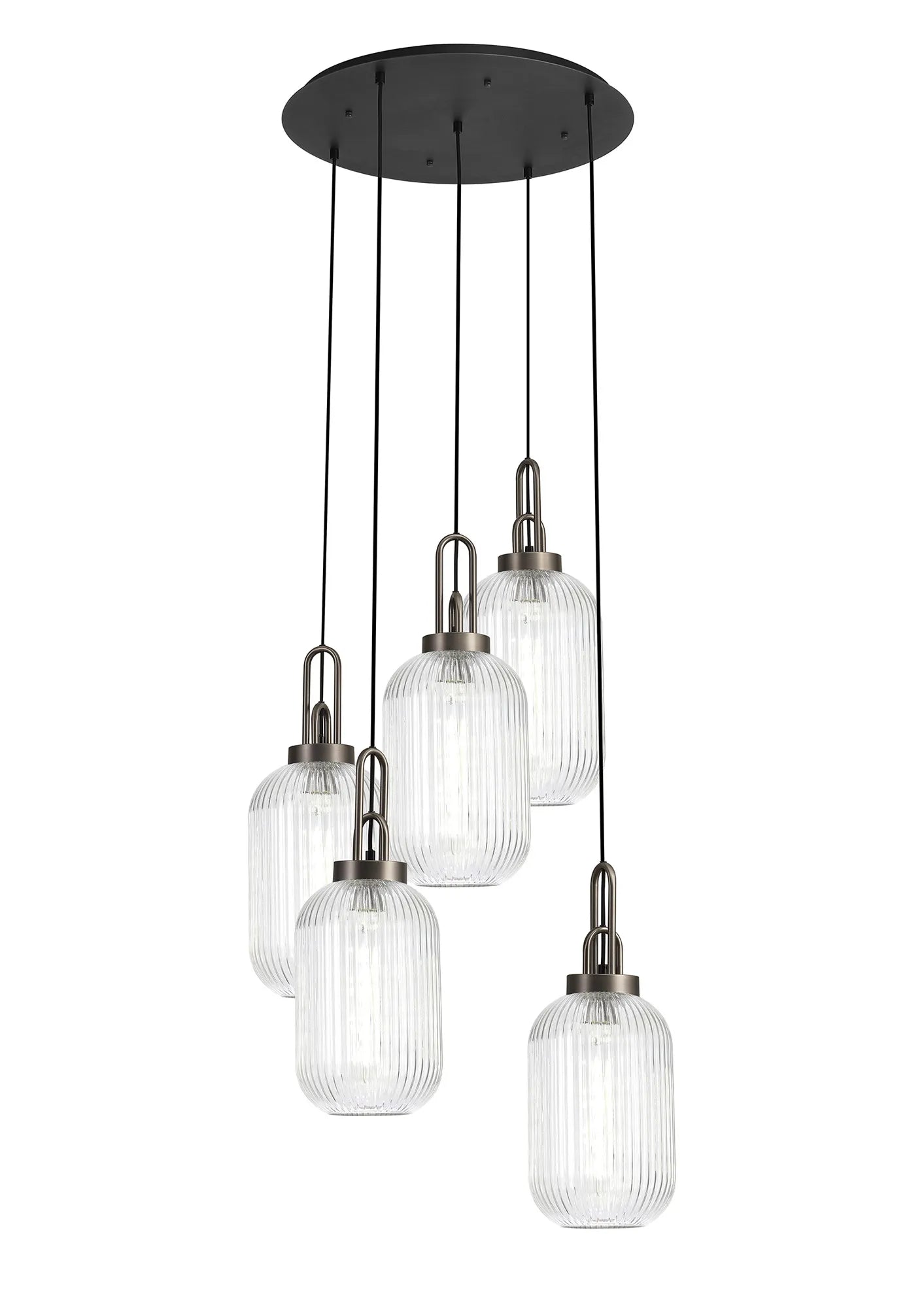 Antique Silver/Matt Black Clear