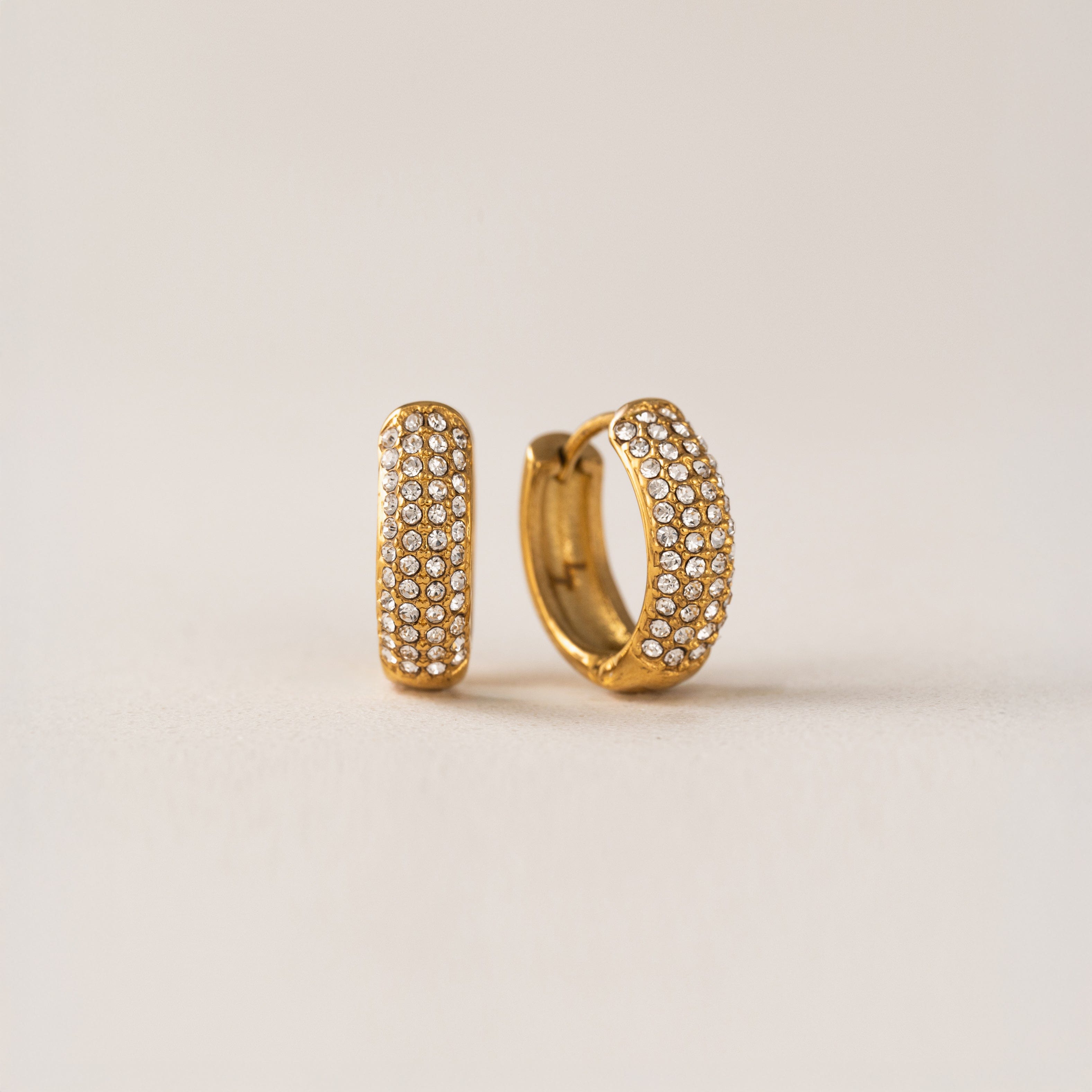 Isla Hoop Earrings for Women - Sterling Silver 925 Hypoallergenic Dainty Hoops - Perfect for Everyday Wear, Parties & Gifts